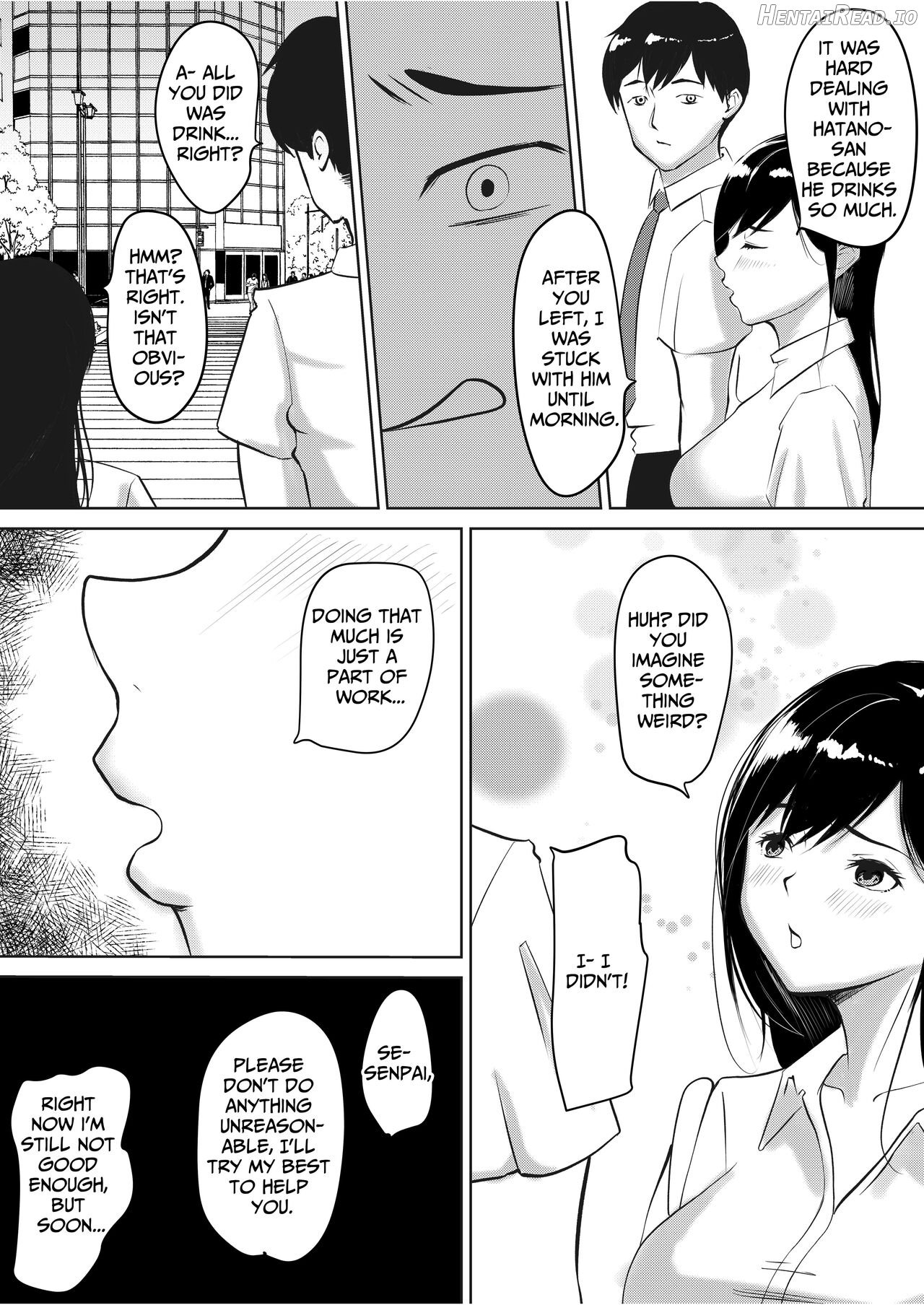 The Serious Senpai Works Overtime As She Is Made To Cum Until Morning Chapter 1 - page 41