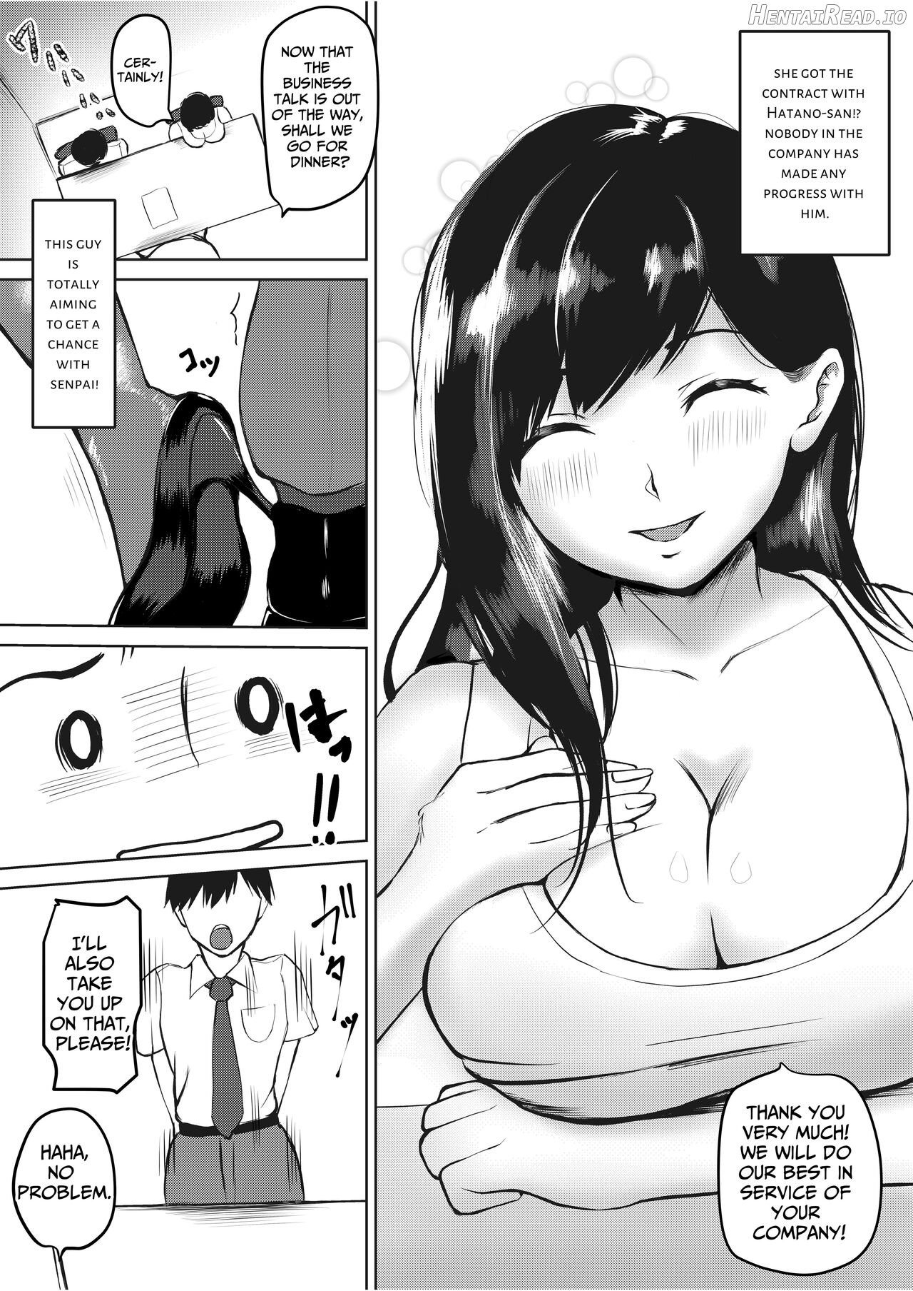 The Serious Senpai Works Overtime As She Is Made To Cum Until Morning Chapter 1 - page 6