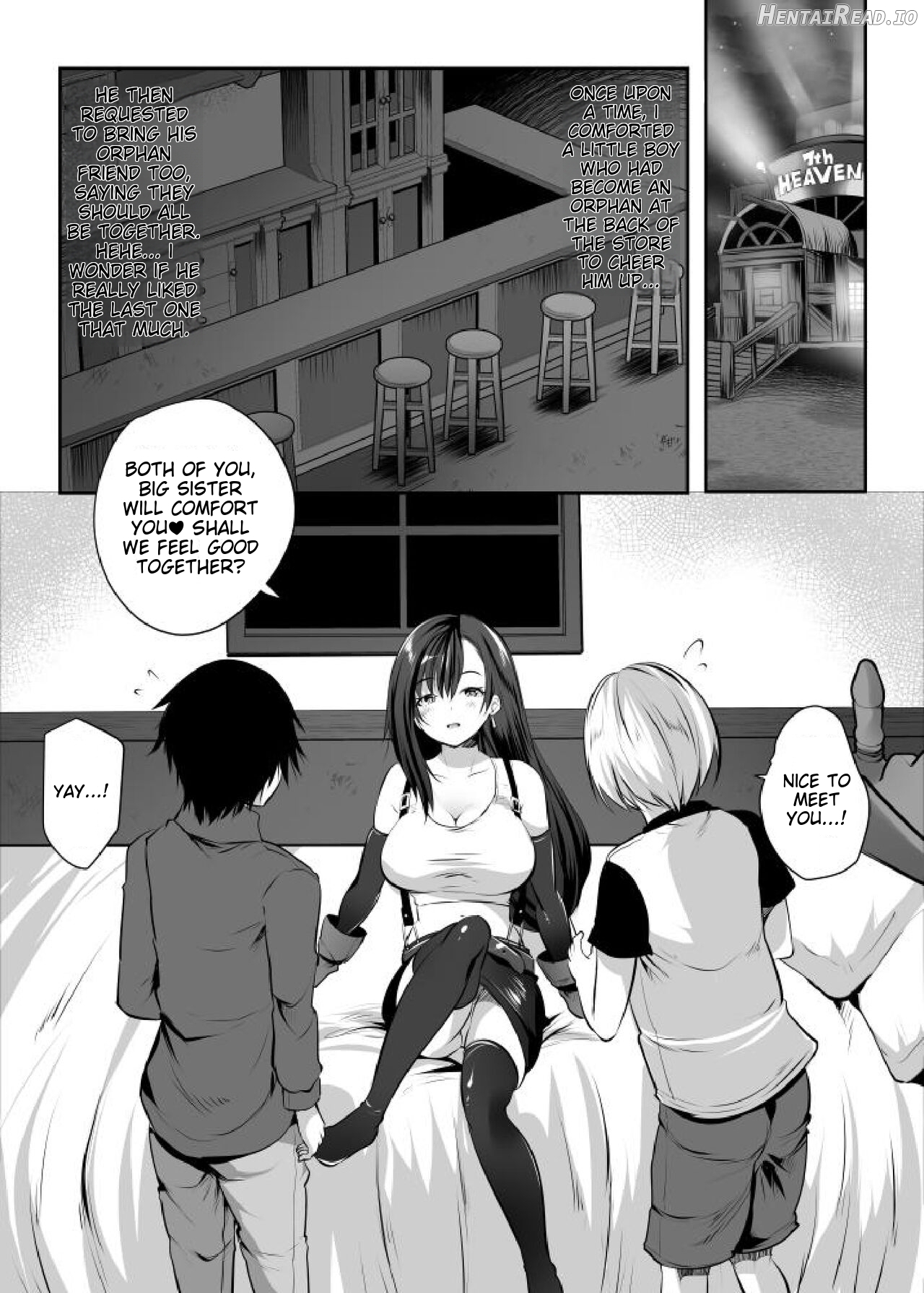 Tifa Onee-chan ga Motto Nagusamete Ageru Chapter 1 - page 3