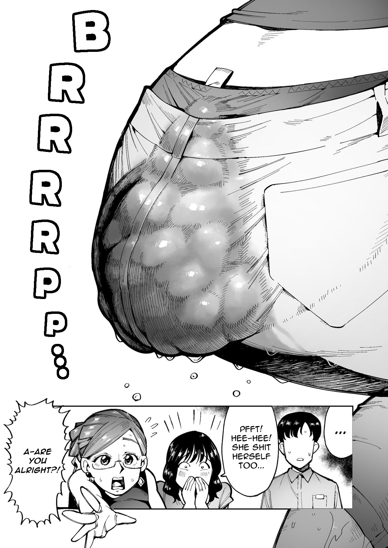 3-nin no Hitozuma ga Elevator ni Tojikomerarete Chakui Dappun Chapter 1 - page 8