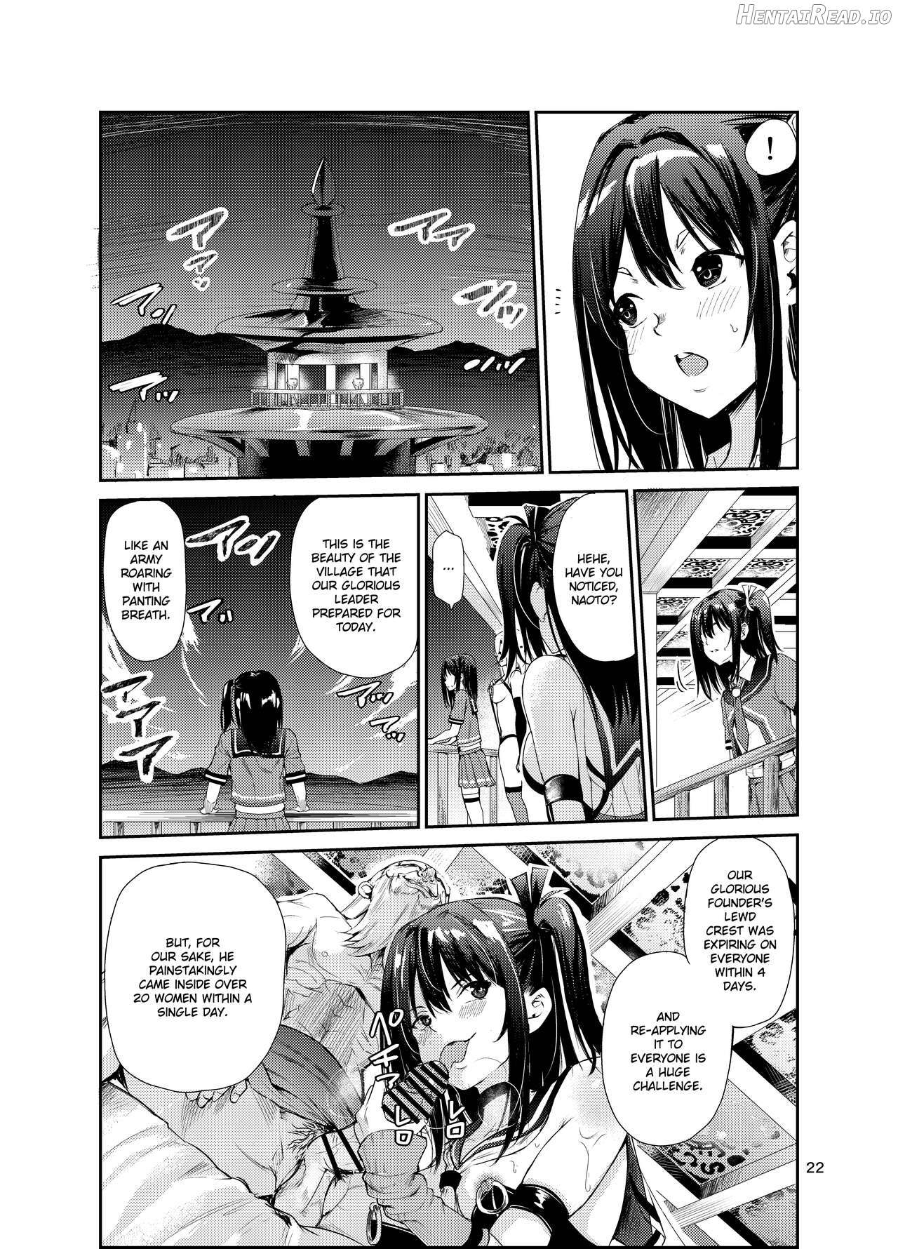 Tsuyagari Mura 7 ~Kareshi o Mamoru Tame Hikyou no Mura de Kyousei Gohoushi & NTR Sex~ Chapter 1 - page 21