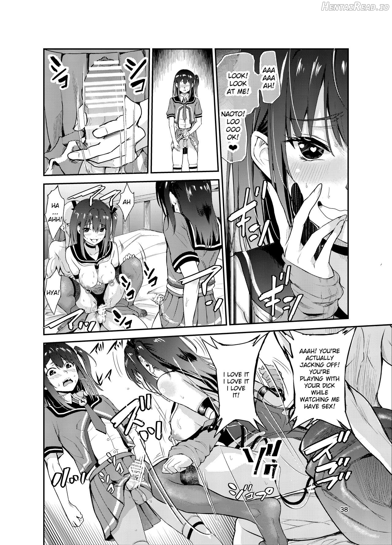 Tsuyagari Mura 7 ~Kareshi o Mamoru Tame Hikyou no Mura de Kyousei Gohoushi & NTR Sex~ Chapter 1 - page 37