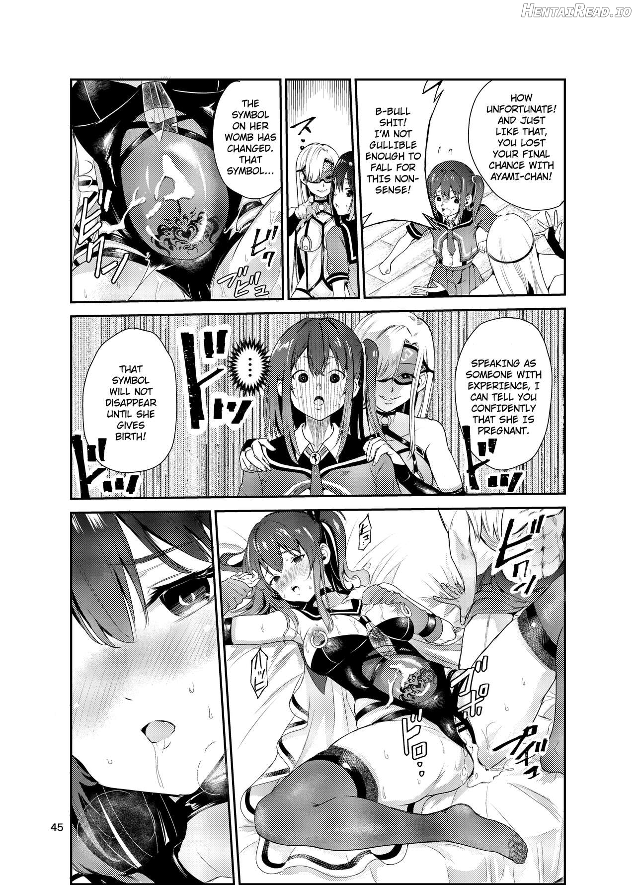 Tsuyagari Mura 7 ~Kareshi o Mamoru Tame Hikyou no Mura de Kyousei Gohoushi & NTR Sex~ Chapter 1 - page 44