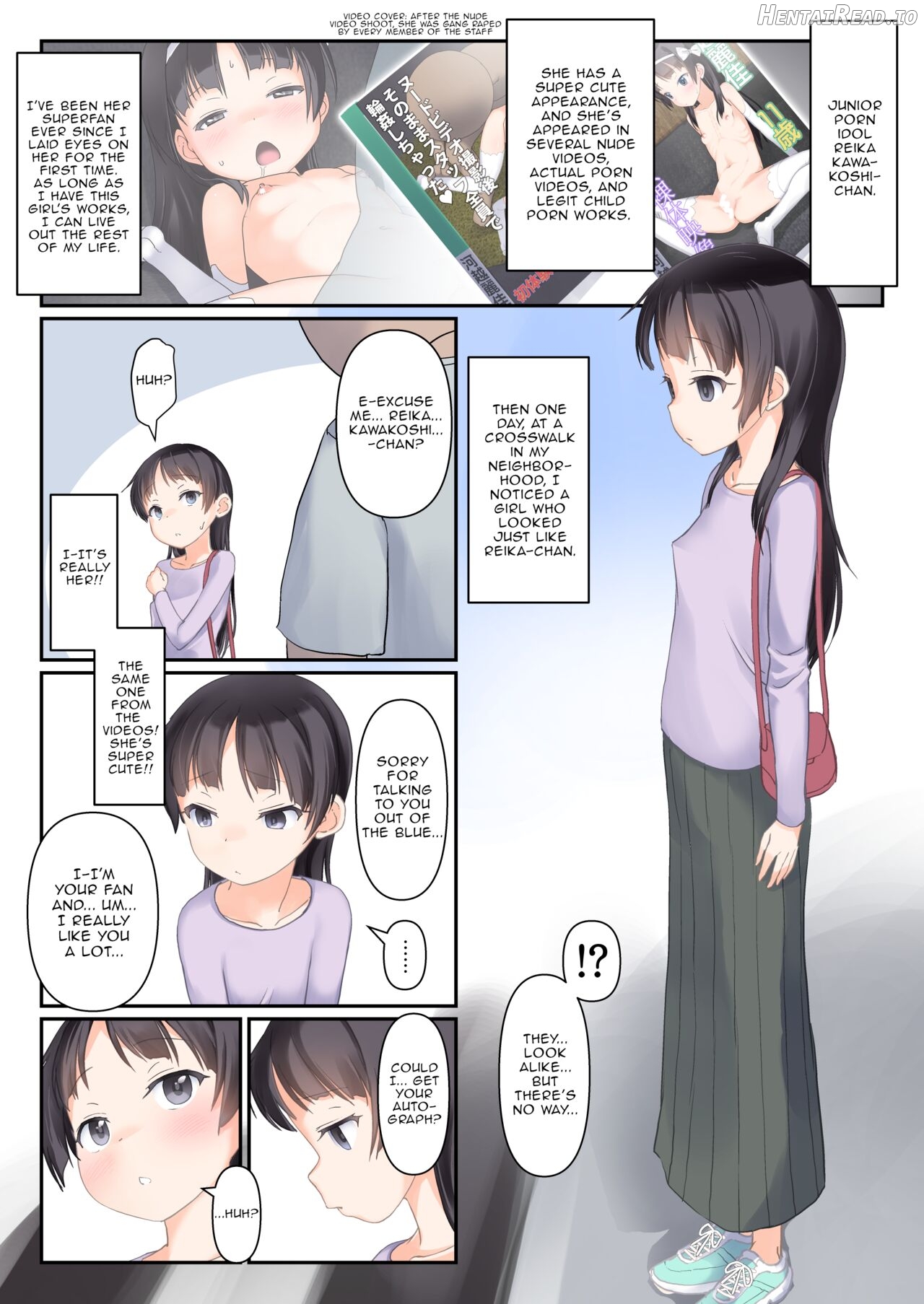 Daisuki na Junior Porn Idol to Sugoku Nakayoku Nacchau Hon Chapter 1 - page 2