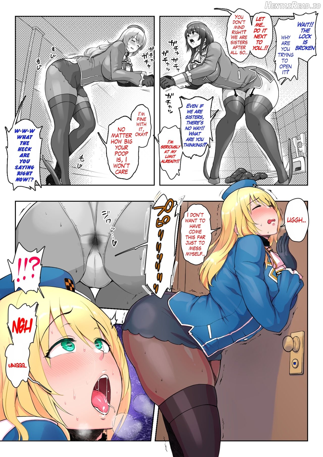 KanColle no Takao to Atago ga Otoile o Toriau Unchi Omorashi Manga o Kakimashita Chapter 1 - page 5