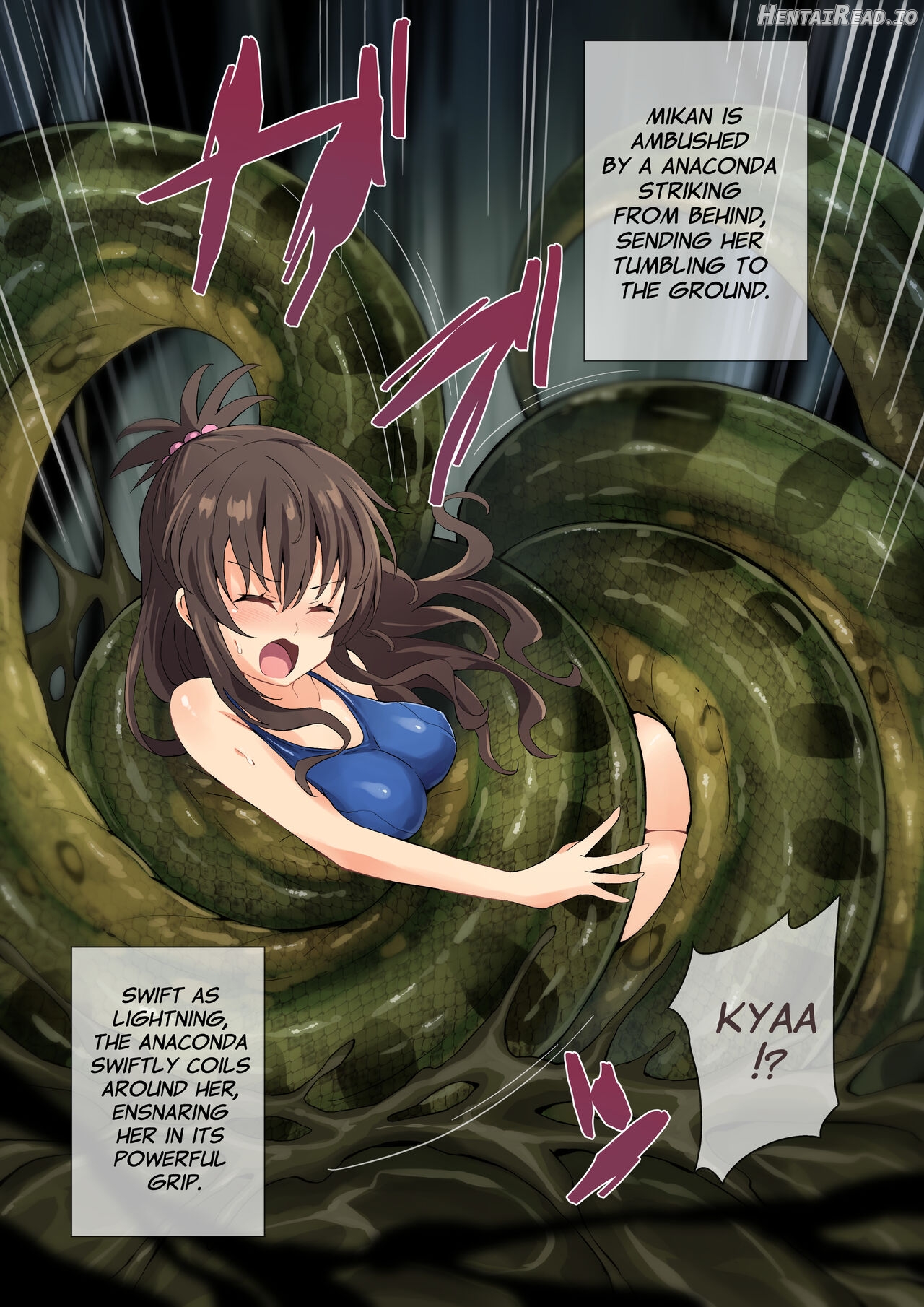 [Mist Night Hell Of Swallowed Mikan with Anaconda short Chapter 1 - page 2