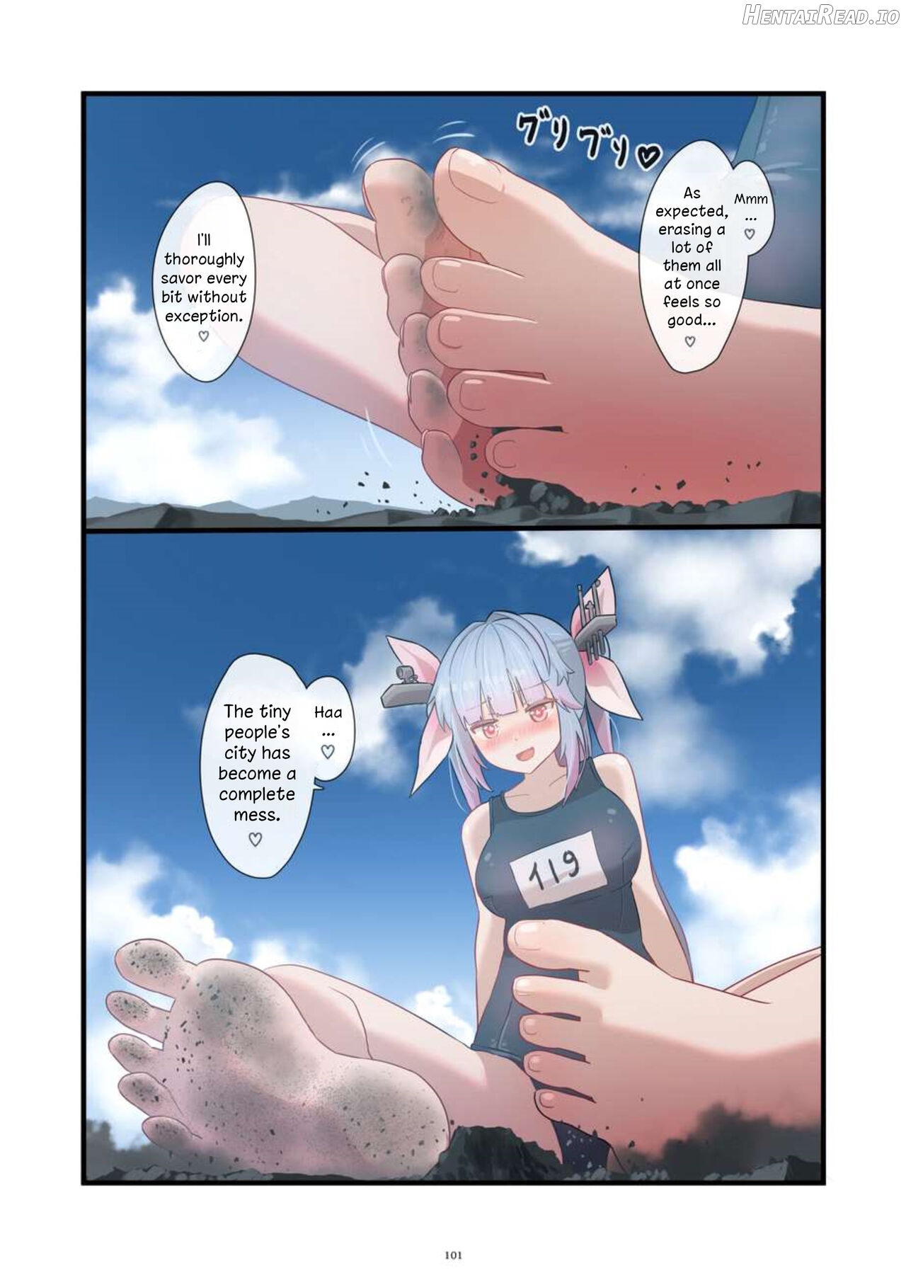 Tenshin Ranman Gigantic Extreme 8th Chapter 1 - page 101