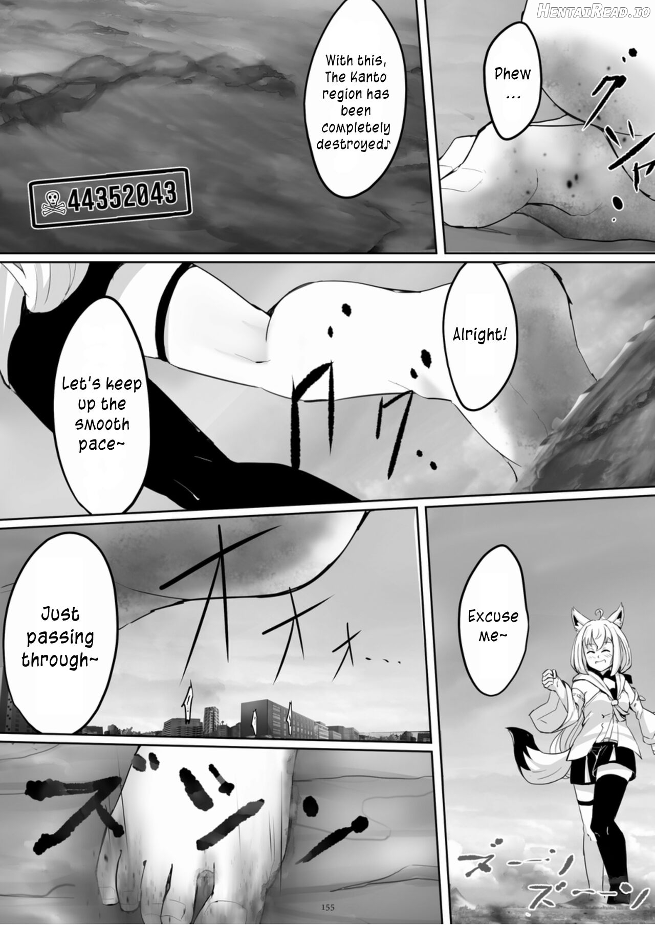 Tenshin Ranman Gigantic Extreme 8th Chapter 1 - page 155