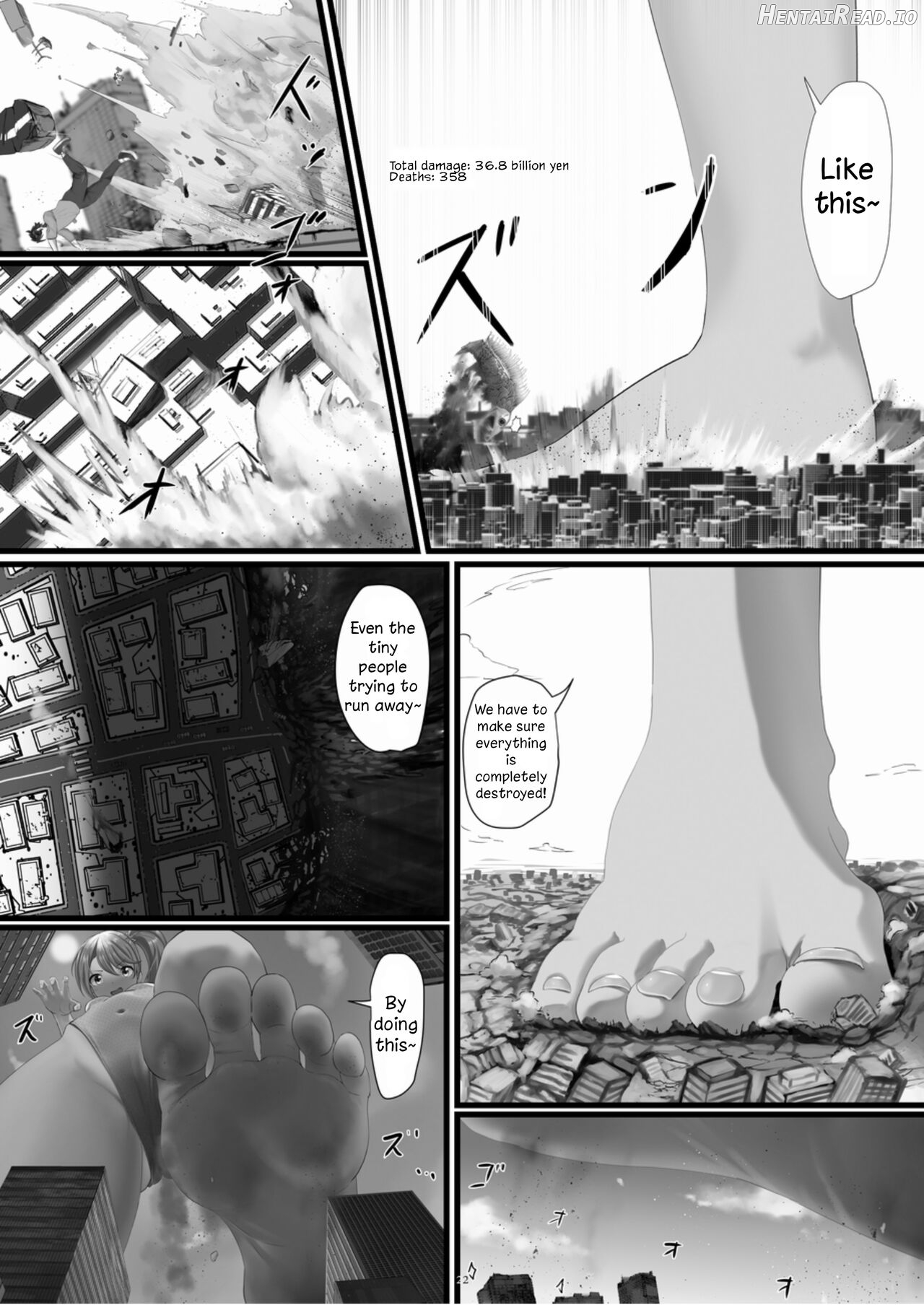 Tenshin Ranman Gigantic Extreme 8th Chapter 1 - page 22