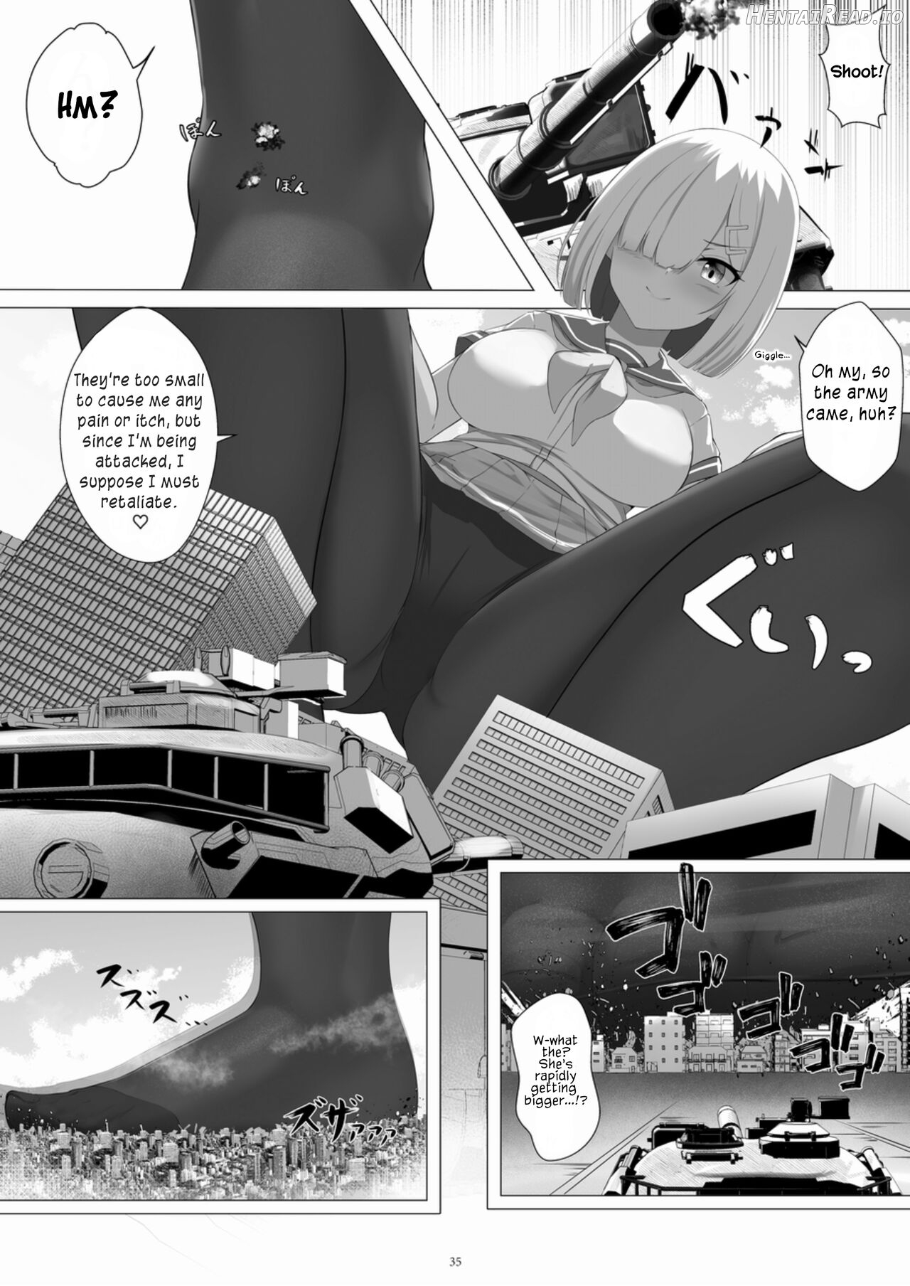 Tenshin Ranman Gigantic Extreme 8th Chapter 1 - page 35