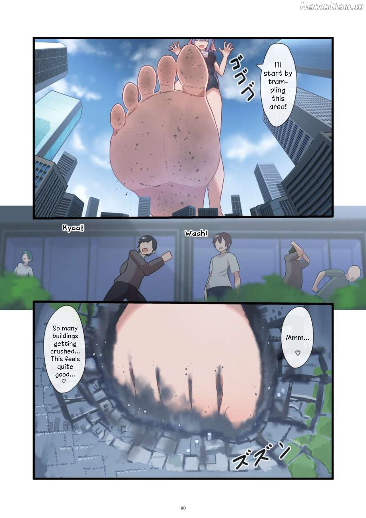 Tenshin Ranman Gigantic Extreme 8th Chapter 1 - page 90