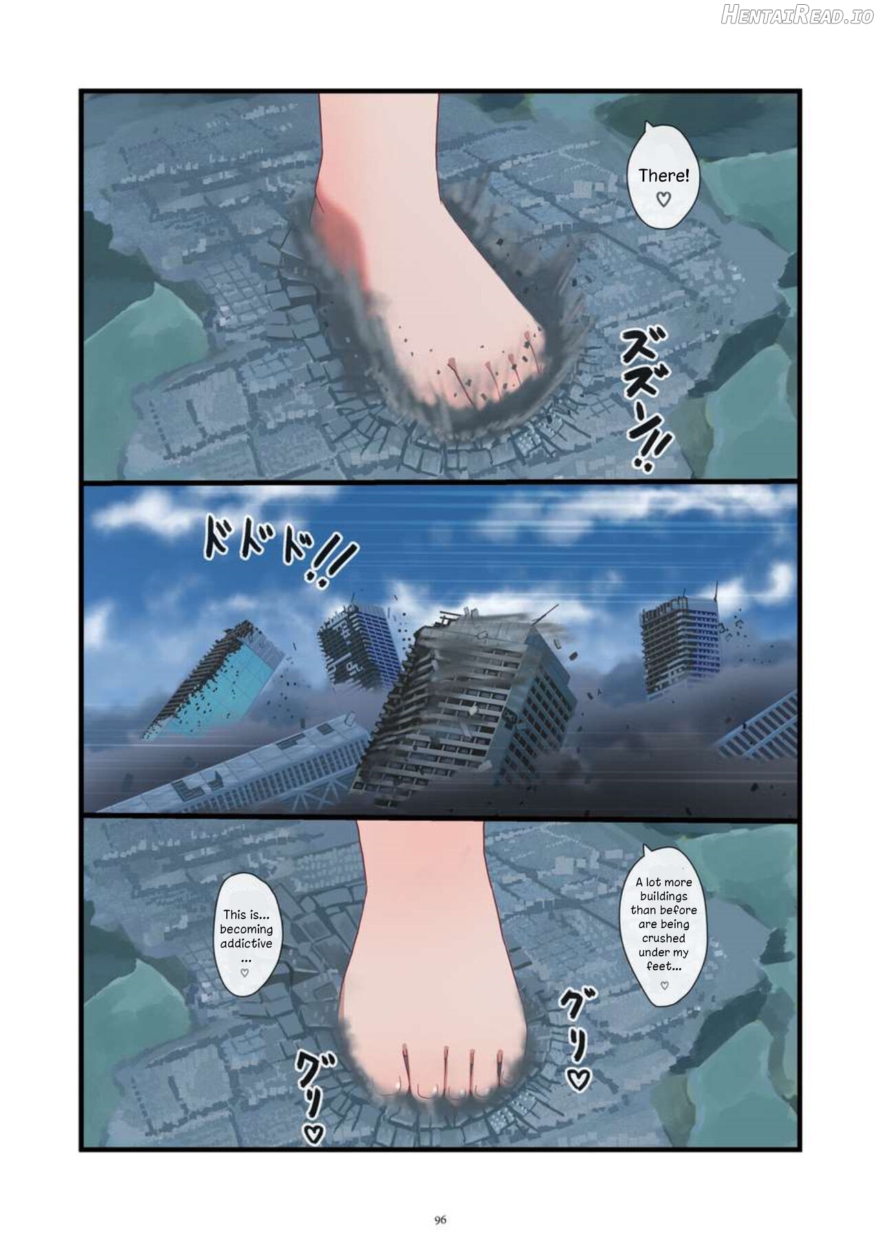 Tenshin Ranman Gigantic Extreme 8th Chapter 1 - page 96