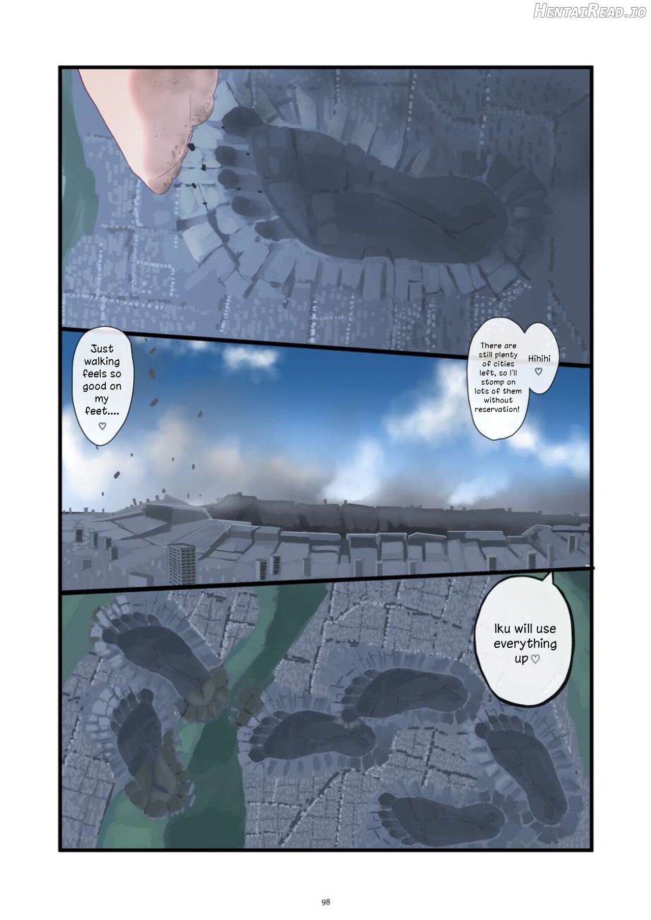 Tenshin Ranman Gigantic Extreme 8th Chapter 1 - page 98