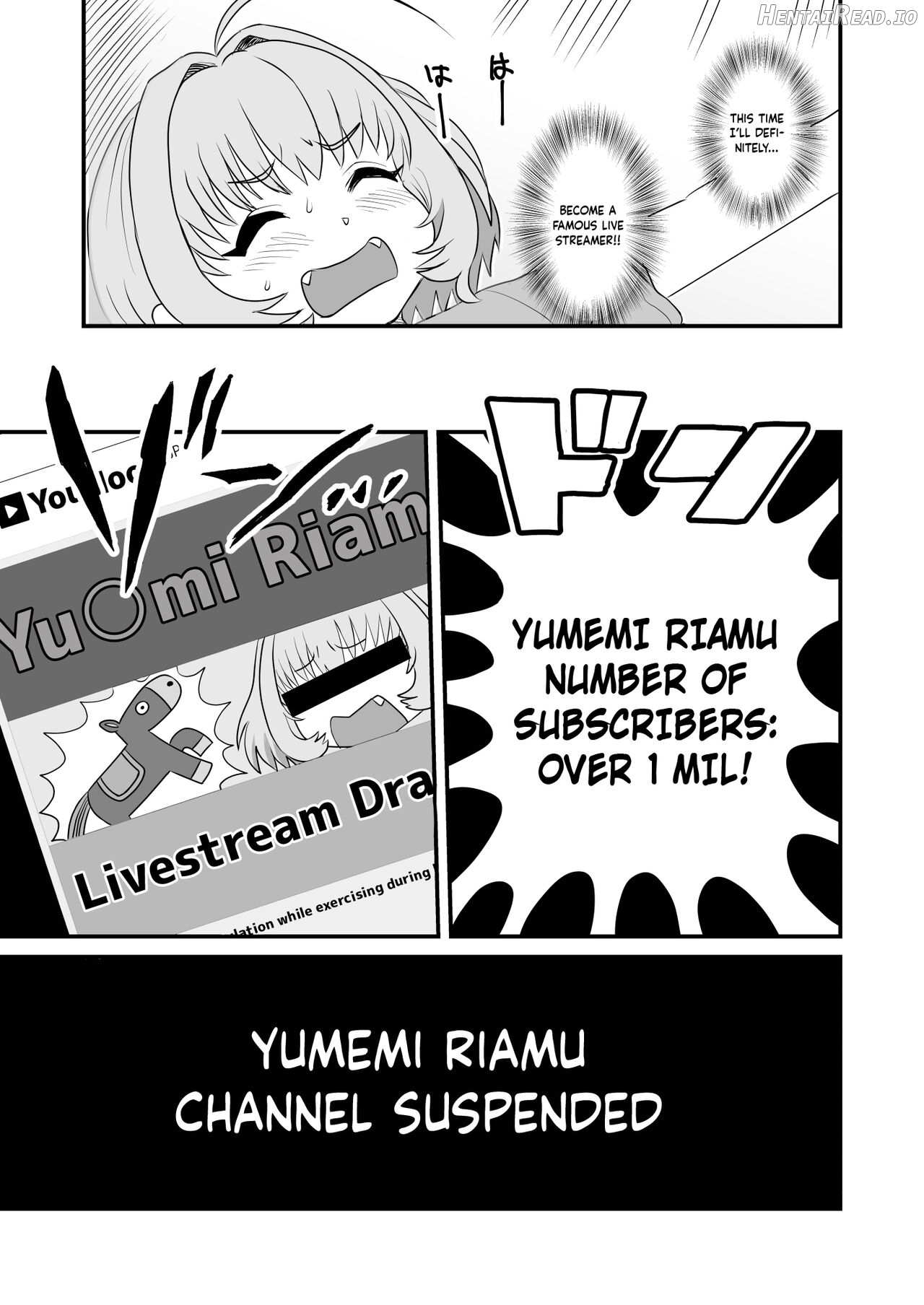 Yumemi Riamu Futanari Enjou Haishin Chapter 1 - page 25