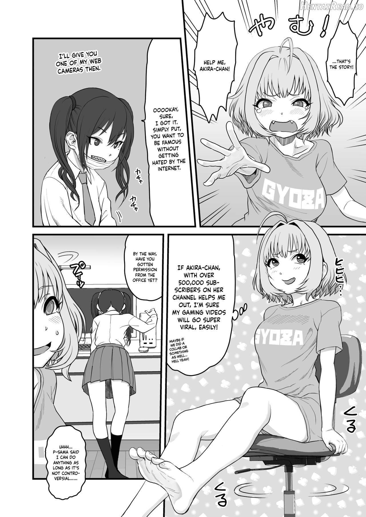 Yumemi Riamu Futanari Enjou Haishin Chapter 1 - page 6