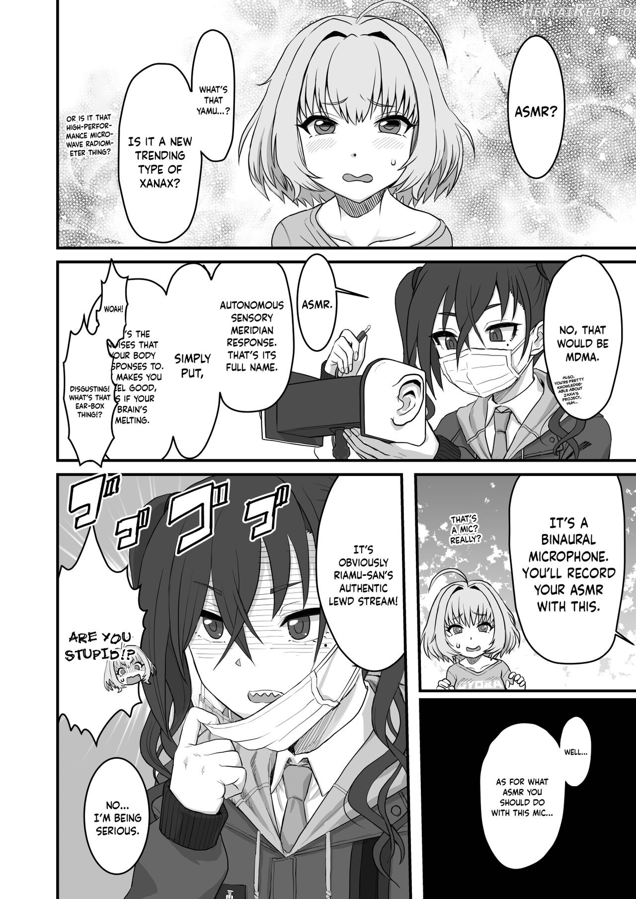 Yumemi Riamu Futanari Enjou Haishin Chapter 1 - page 8