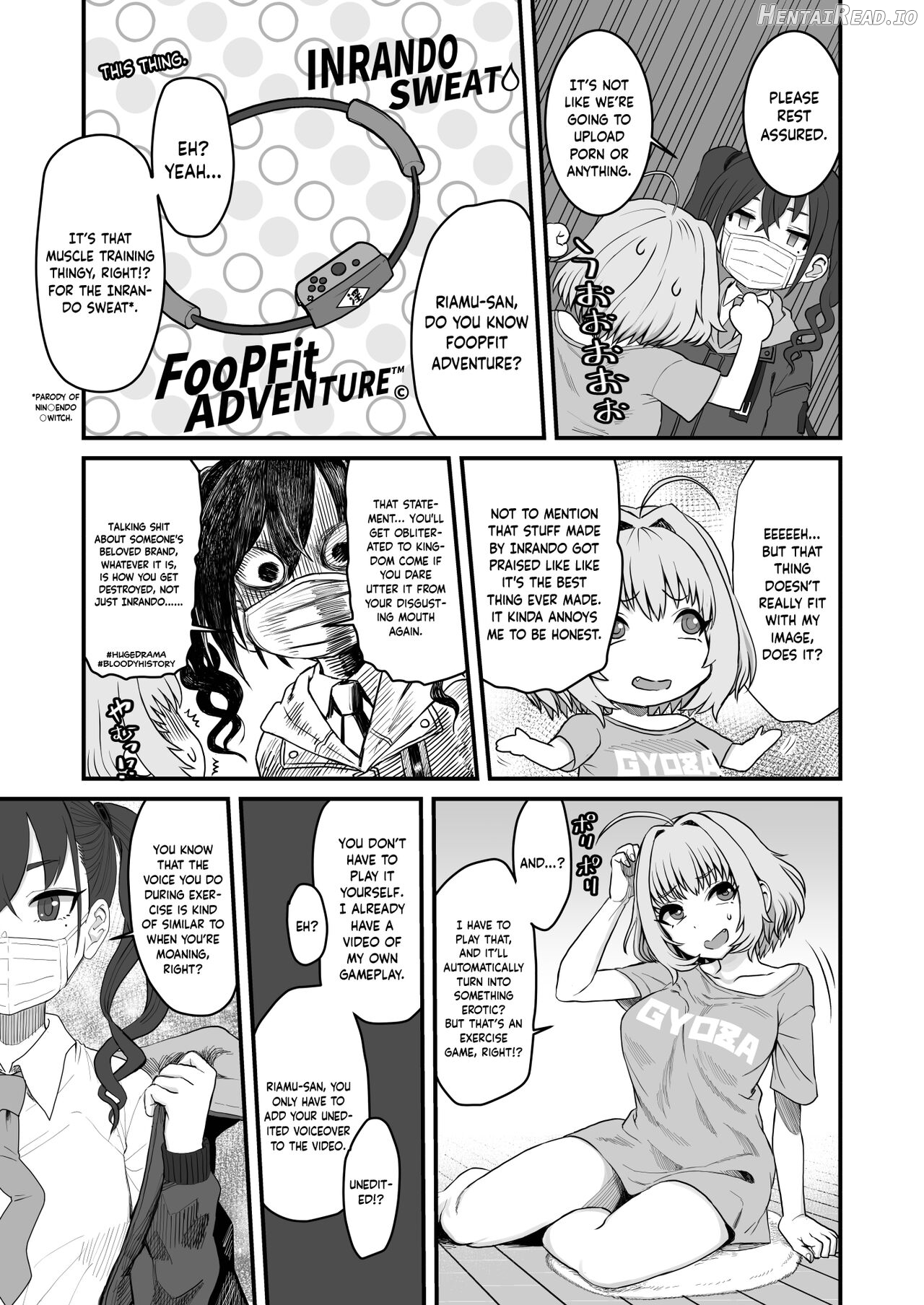 Yumemi Riamu Futanari Enjou Haishin Chapter 1 - page 9