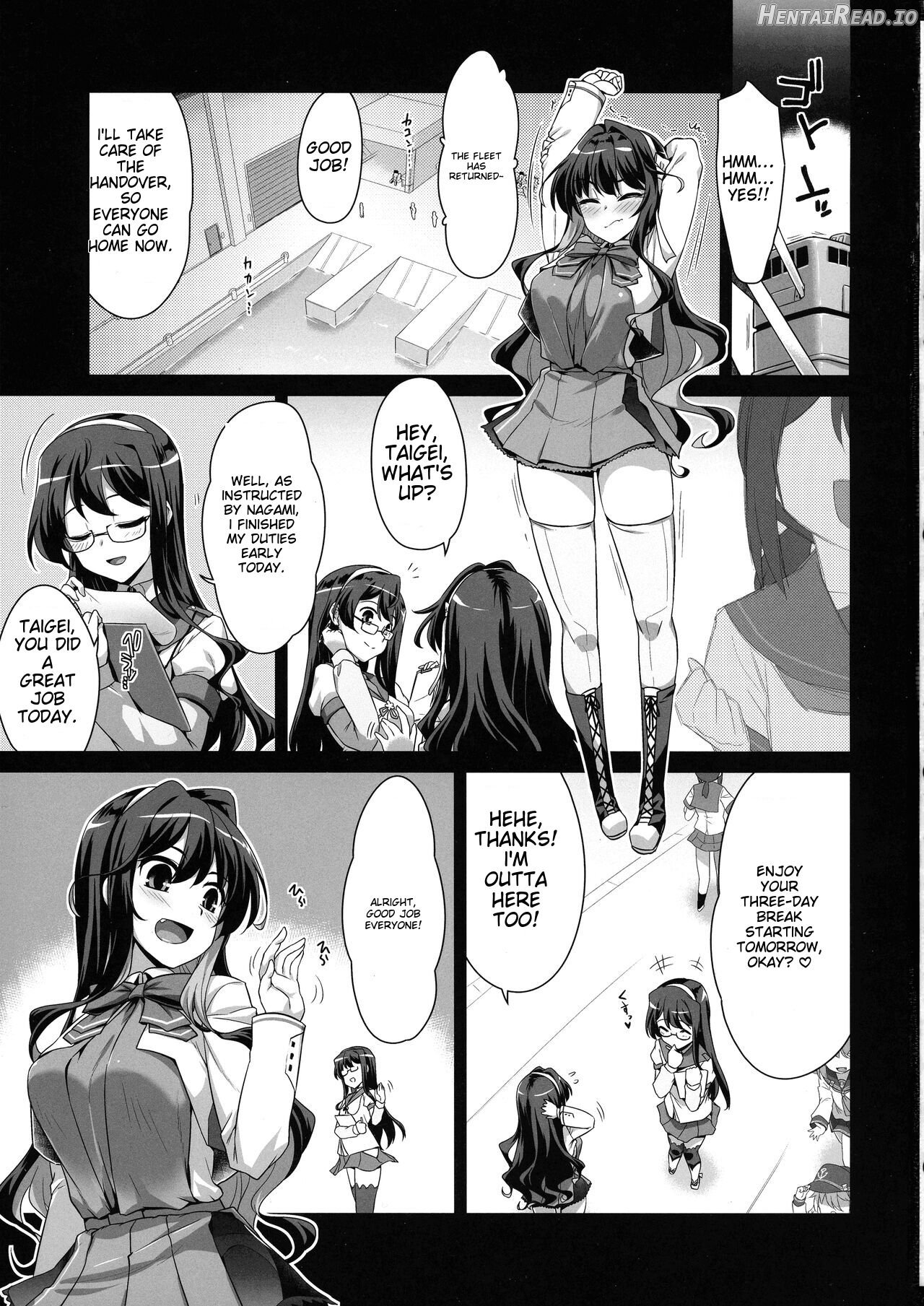 Milky DD Wake up! Holiday! Naganami-sama! Chapter 1 - page 2