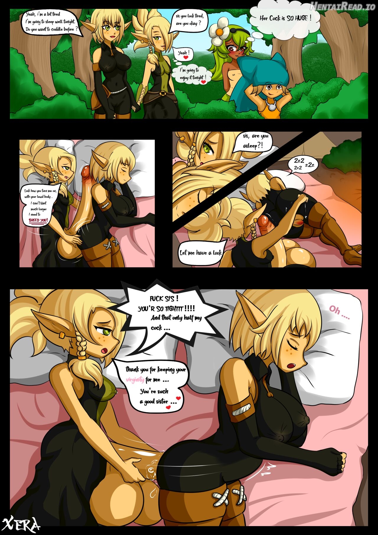 Eva X Cléo ~ two loving sisters Chapter 1 - page 1