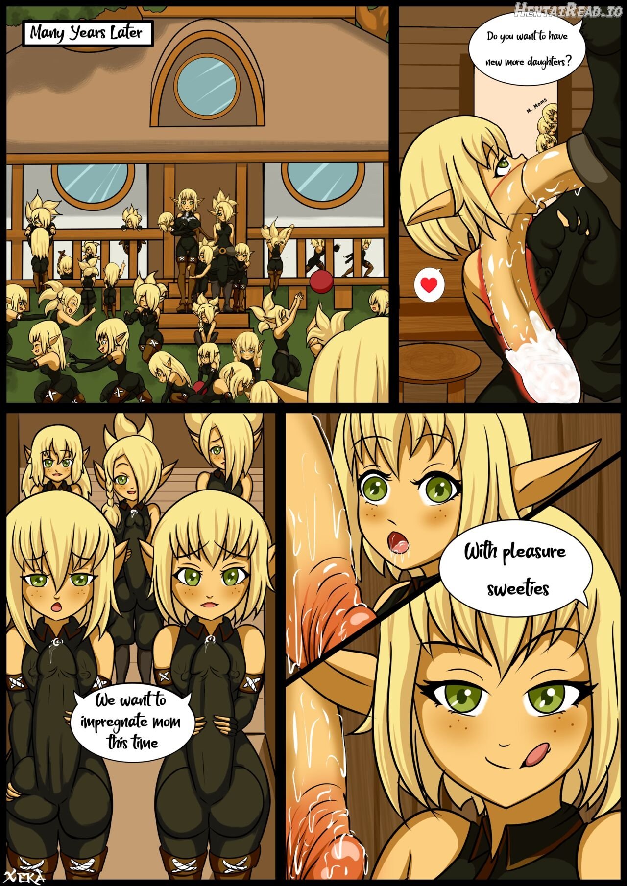 Eva X Cléo ~ two loving sisters Chapter 1 - page 6