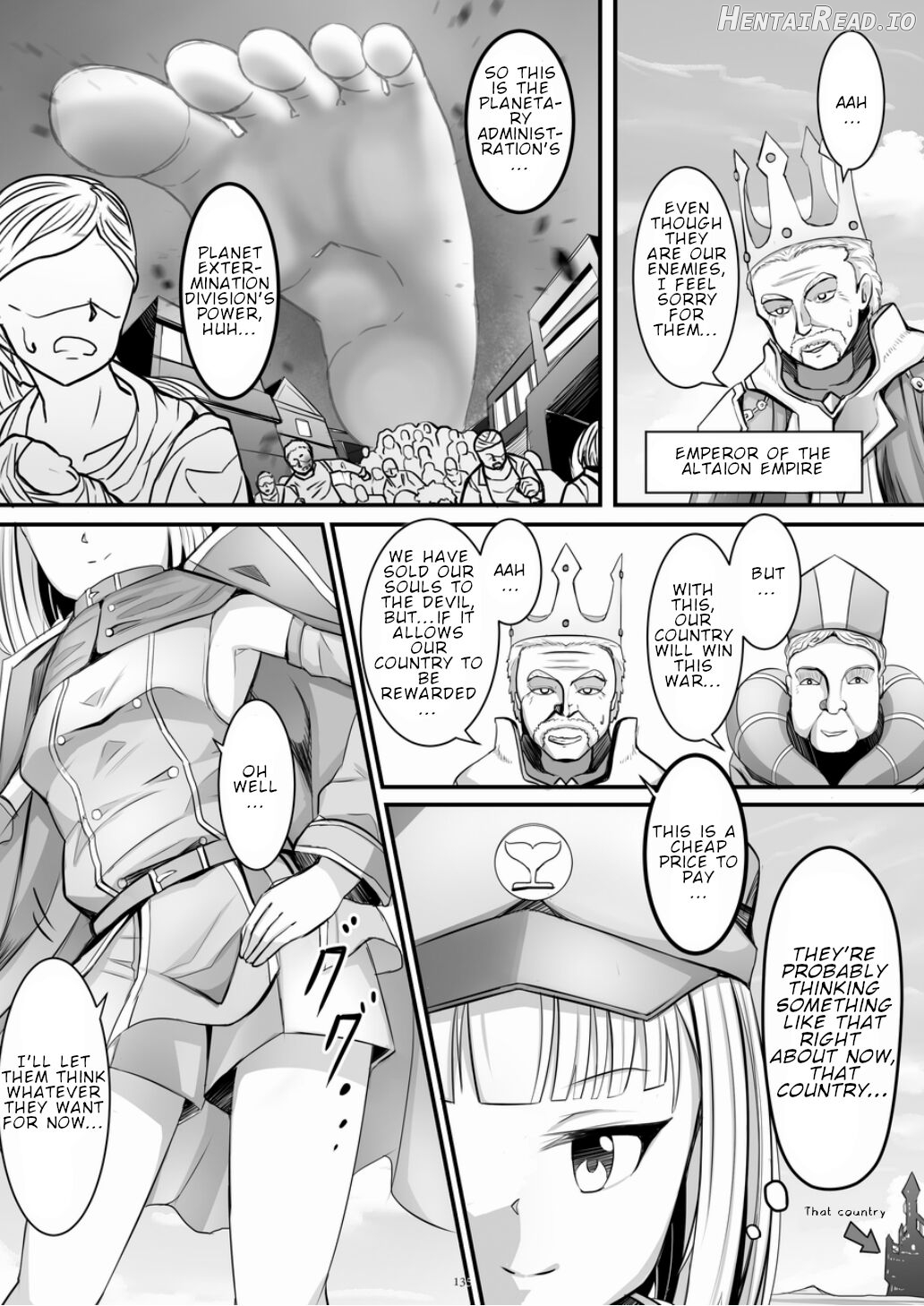 Tenshin Ranman Gigantic 7th Chapter 1 - page 135