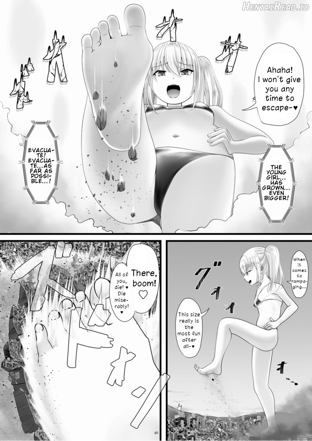 Tenshin Ranman Gigantic 7th Chapter 1 - page 46