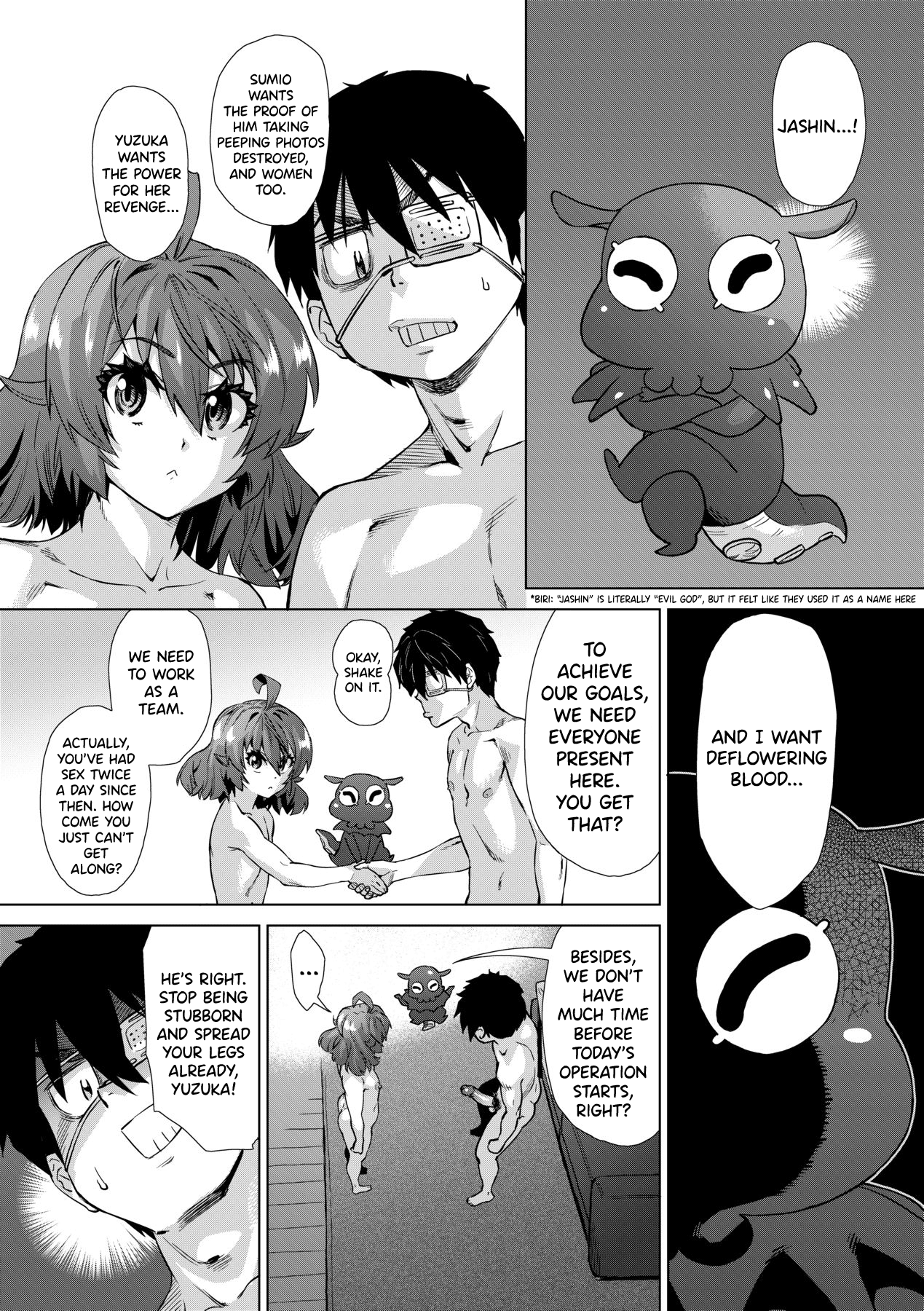 Jagan no Saimin Inryoku de Seitokai Les Joshi-tachi no Shojo o Kyousei Rape!! Chapter 1-3 - page 31