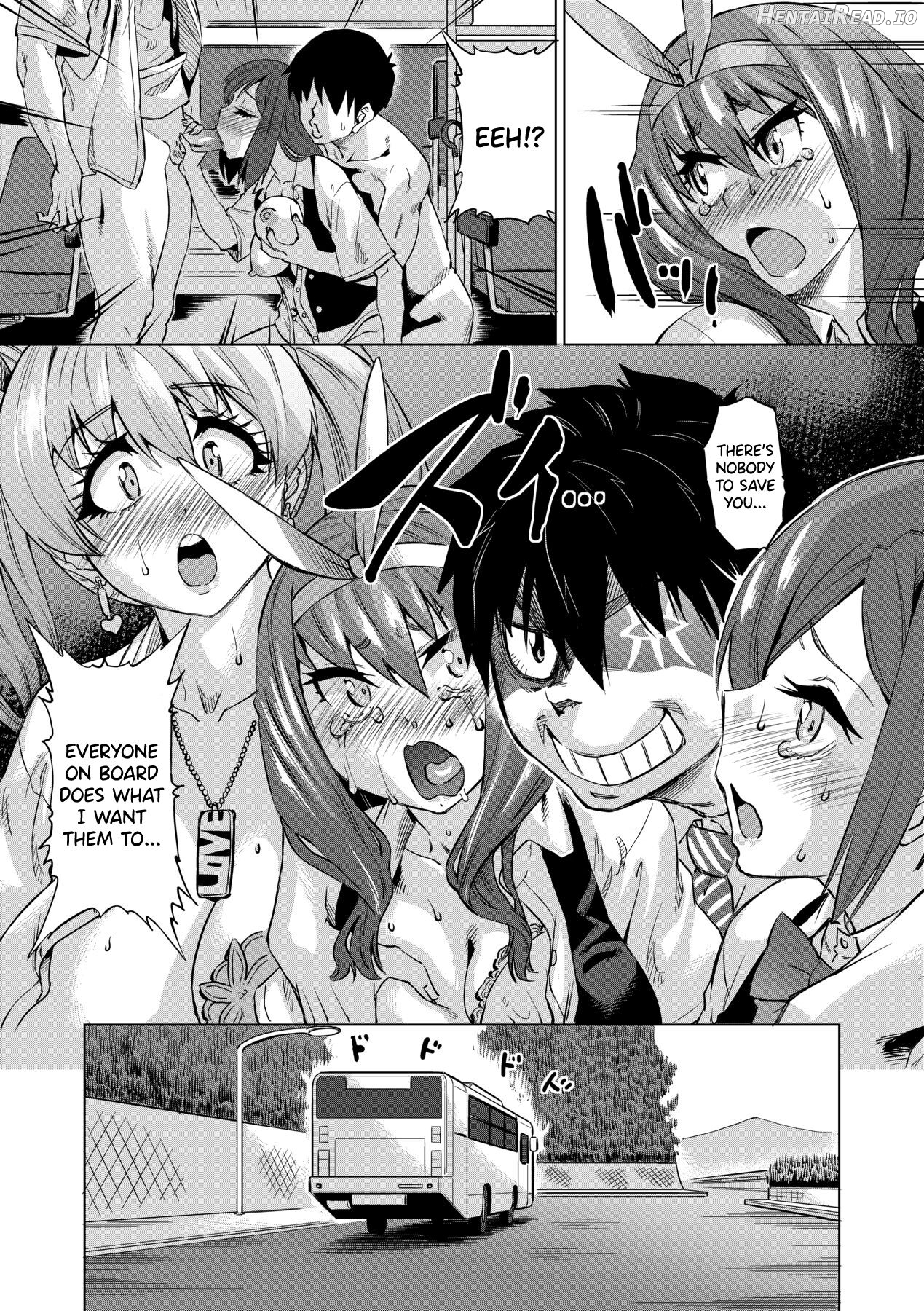 Jagan no Saimin Inryoku de Seitokai Les Joshi-tachi no Shojo o Kyousei Rape!! Chapter 1-3 - page 40