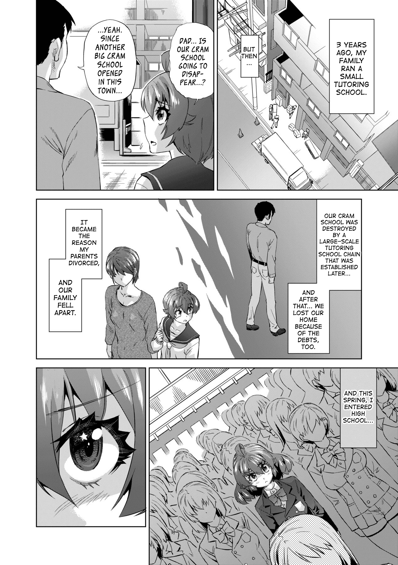 Jagan no Saimin Inryoku de Seitokai Les Joshi-tachi no Shojo o Kyousei Rape!! Chapter 1-3 - page 68