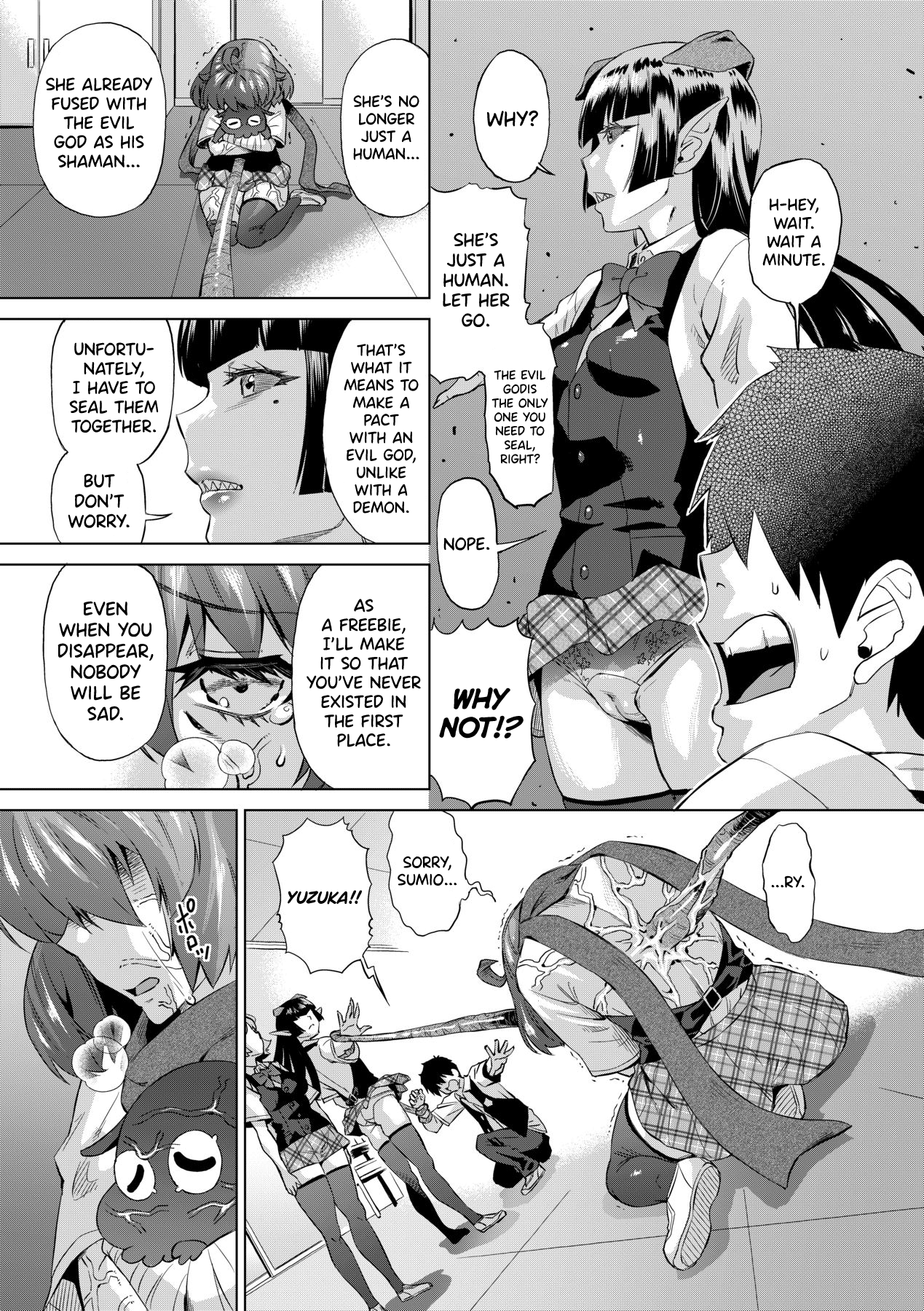 Jagan no Saimin Inryoku de Seitokai Les Joshi-tachi no Shojo o Kyousei Rape!! Chapter 1-3 - page 75