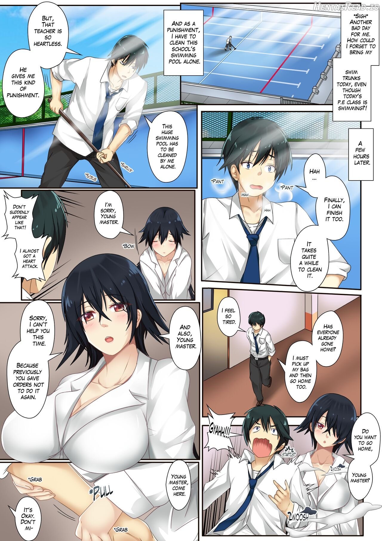 Punish me with your orders, young master. Chapter 1 - page 4