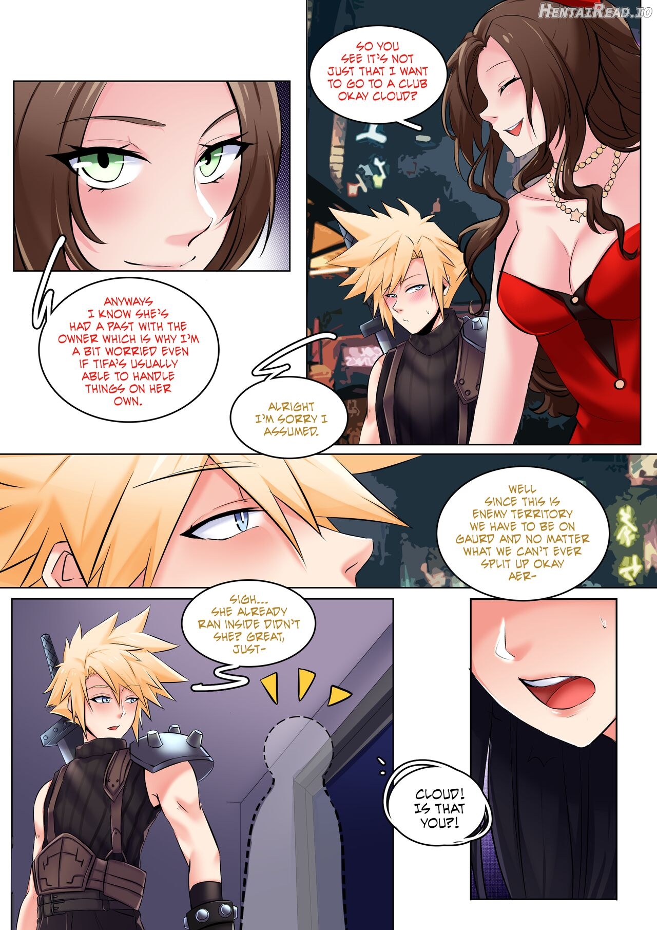 Final Fantasy VII: Honeybee Inn Chapter 1 - page 4