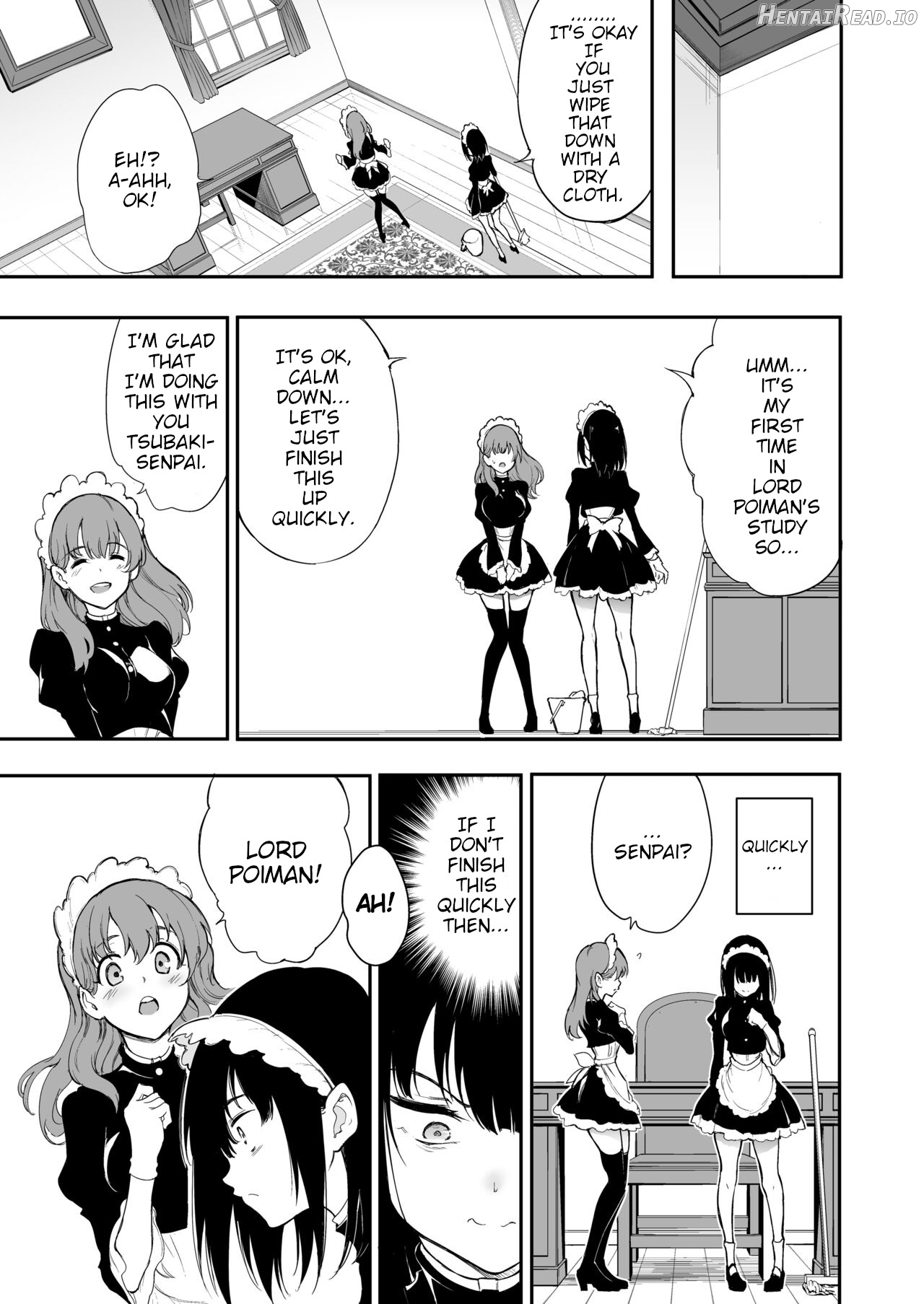 Maid Kyouiku. 3 -Botsuraku Kizoku Rurikawa Tsubaki- Chapter 1 - page 11