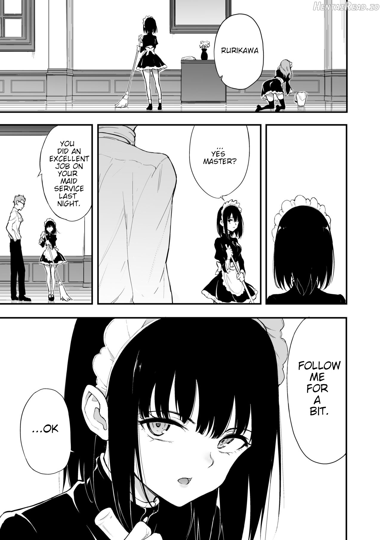 Maid Kyouiku. 3 -Botsuraku Kizoku Rurikawa Tsubaki- Chapter 1 - page 3