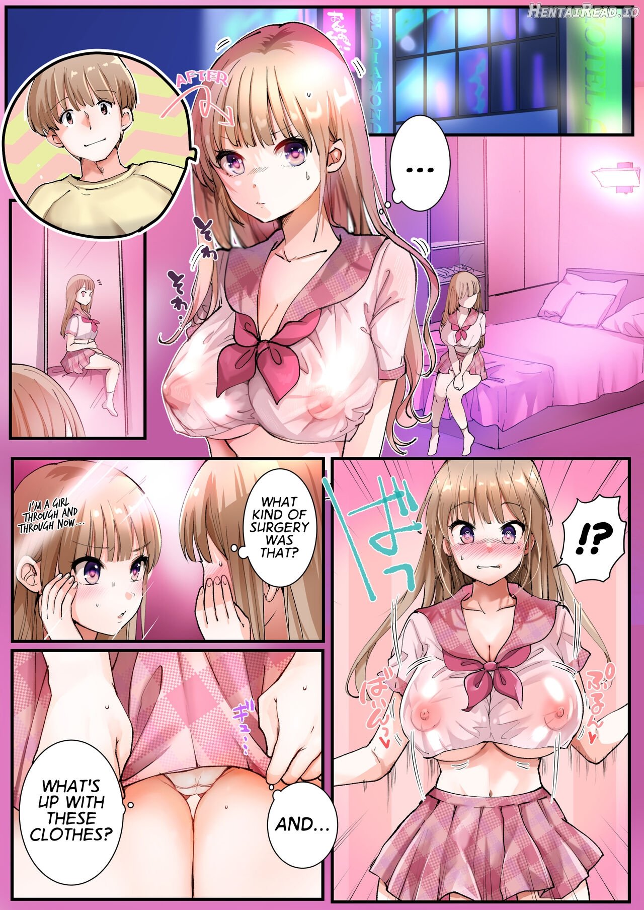 A Part-Time Job That Turned me into a Gender-Bent Daddy's Dirty Little Girl! Chapter 1 - page 3