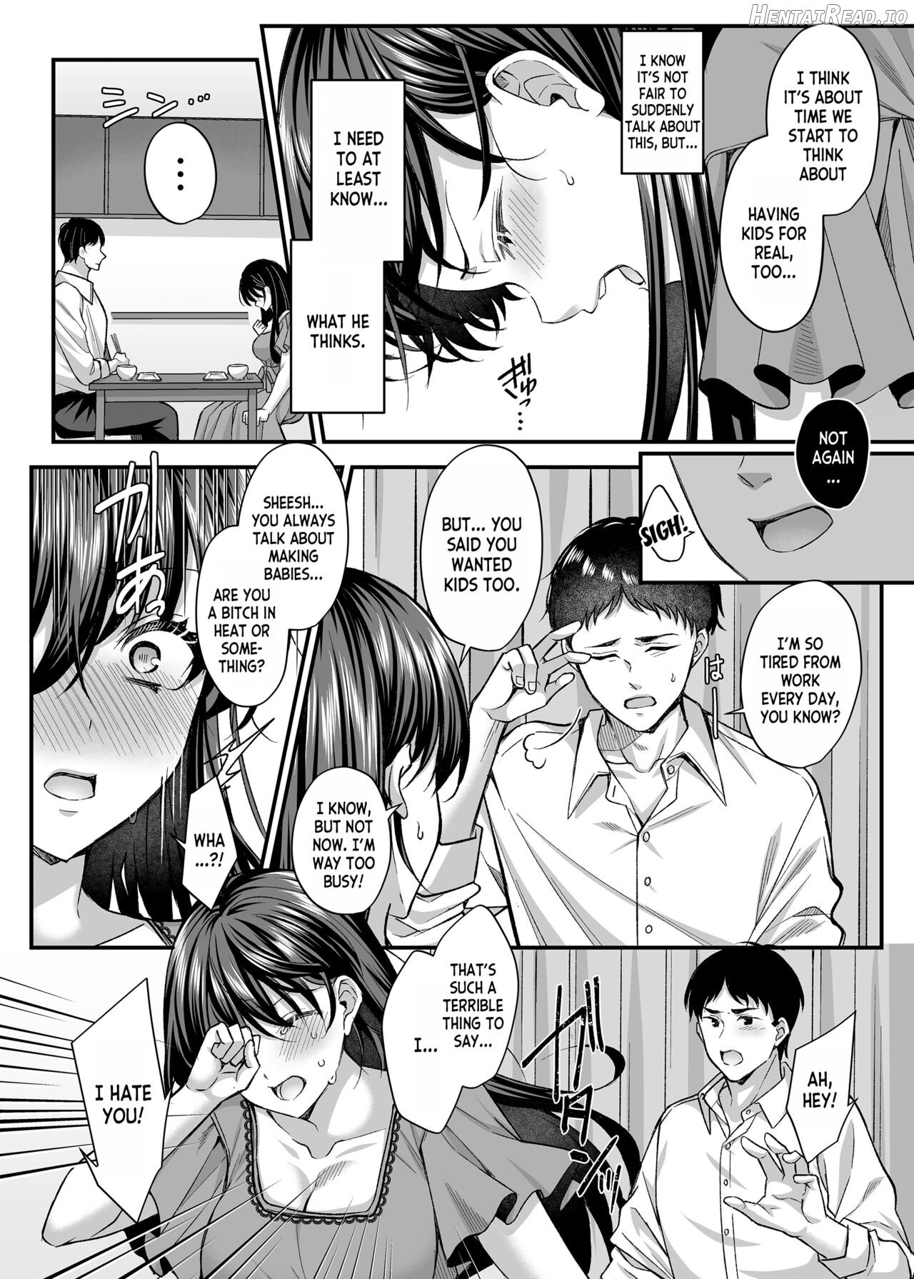 Netorare Kairaku ~Motokare ni Ochita Hitozuma no Kozukuri Nakadashi Kongan~ Chapter 1 - page 10