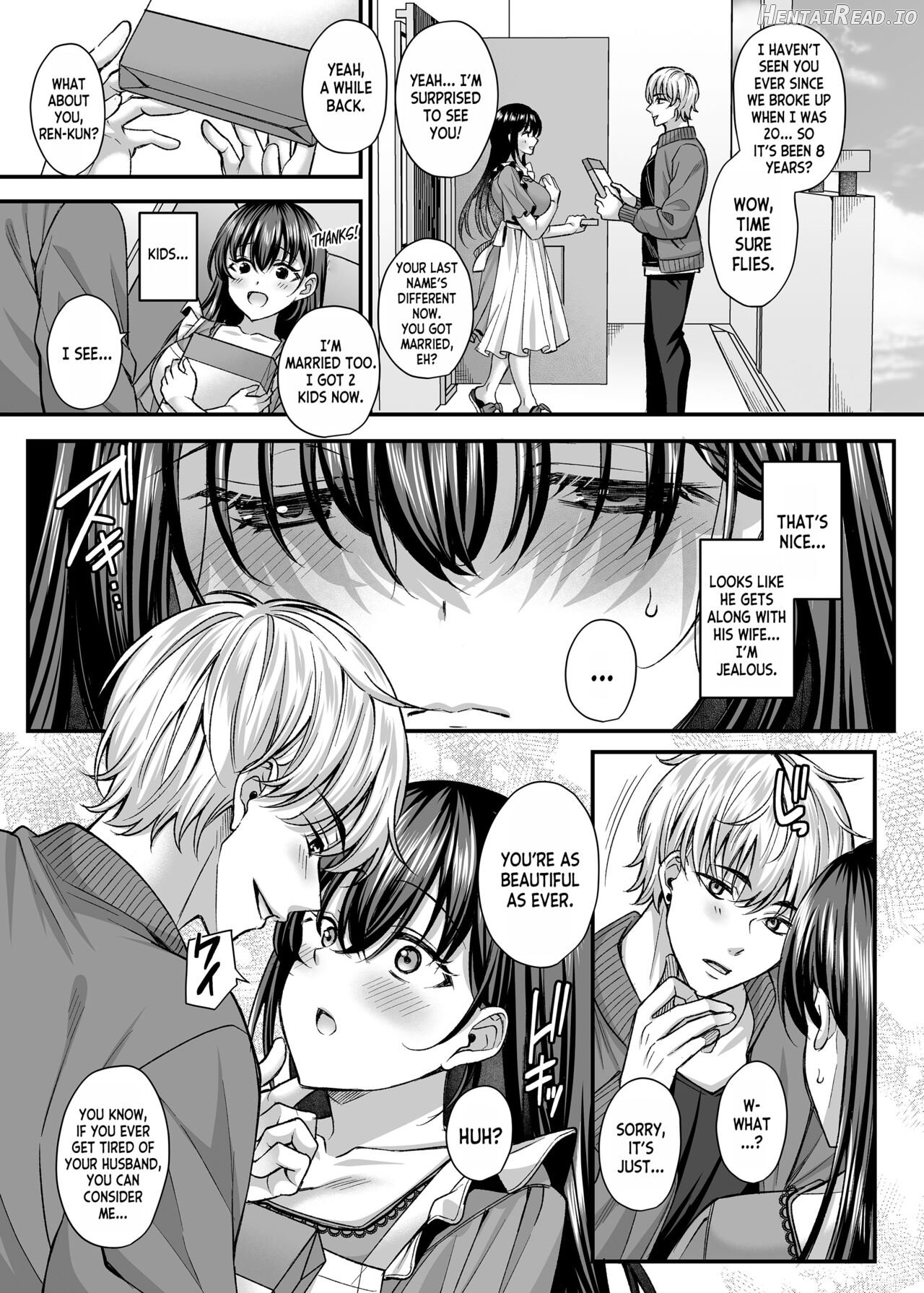 Netorare Kairaku ~Motokare ni Ochita Hitozuma no Kozukuri Nakadashi Kongan~ Chapter 1 - page 7