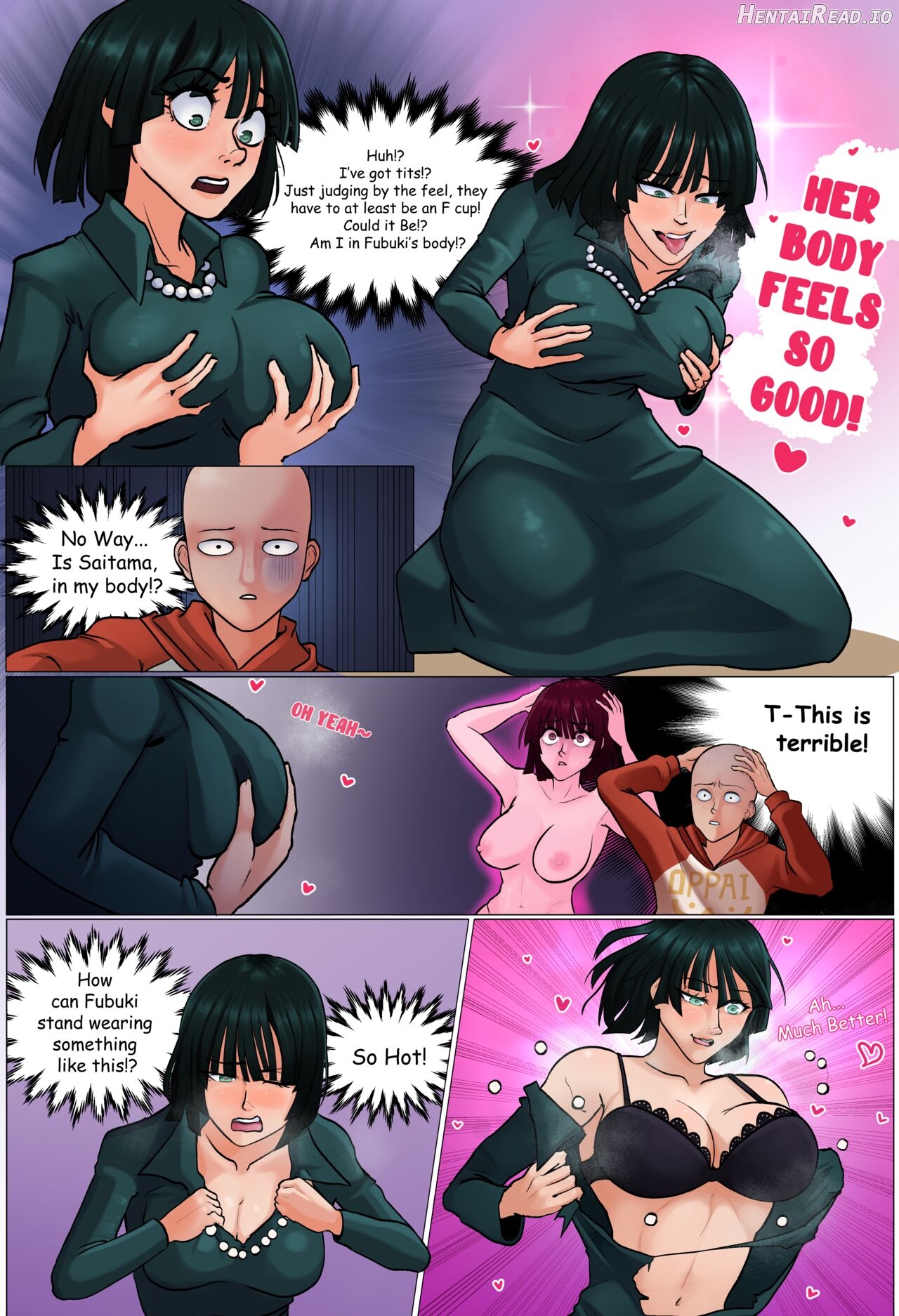 Fauzy: Fubuki & Saitama bodyswapped! Chapter 1 - page 2