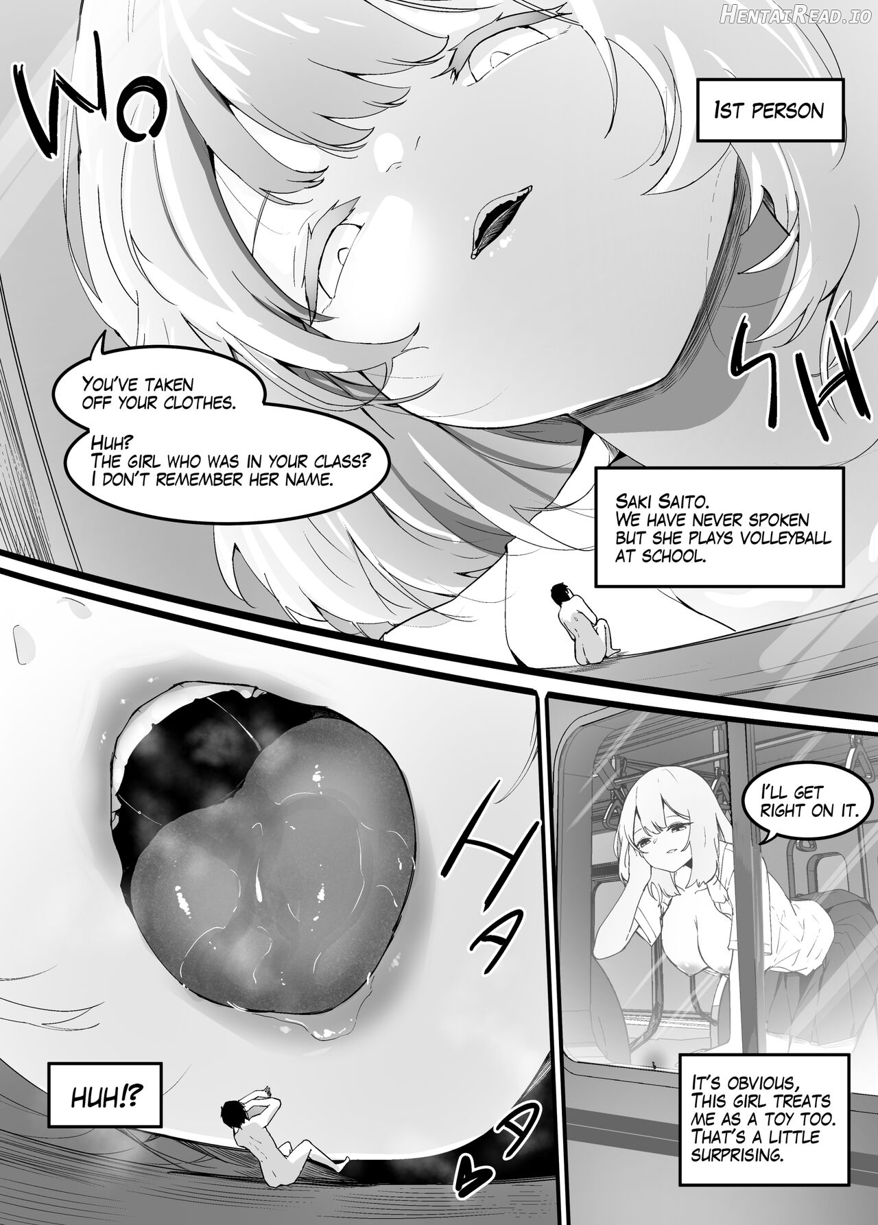 Surrounded By Girls On The Train Chapter 1 - page 2