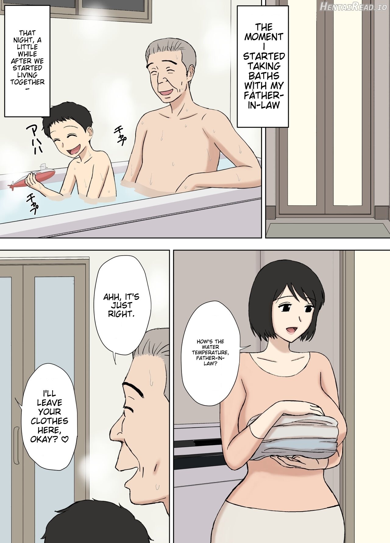 My wife is taking a bath with my dad 2 Chapter 1 - page 2