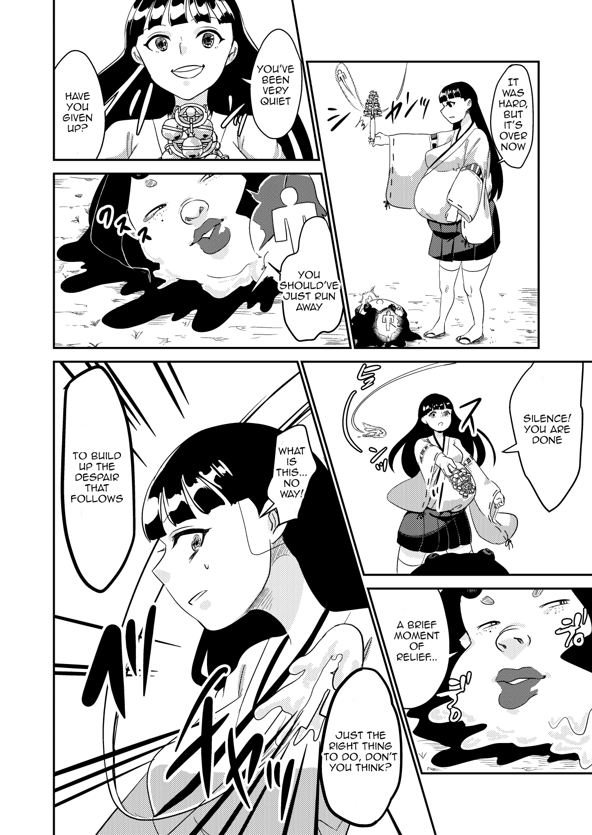 Oni o Okoraseta Miko no Hanashi Chapter 1 - page 14