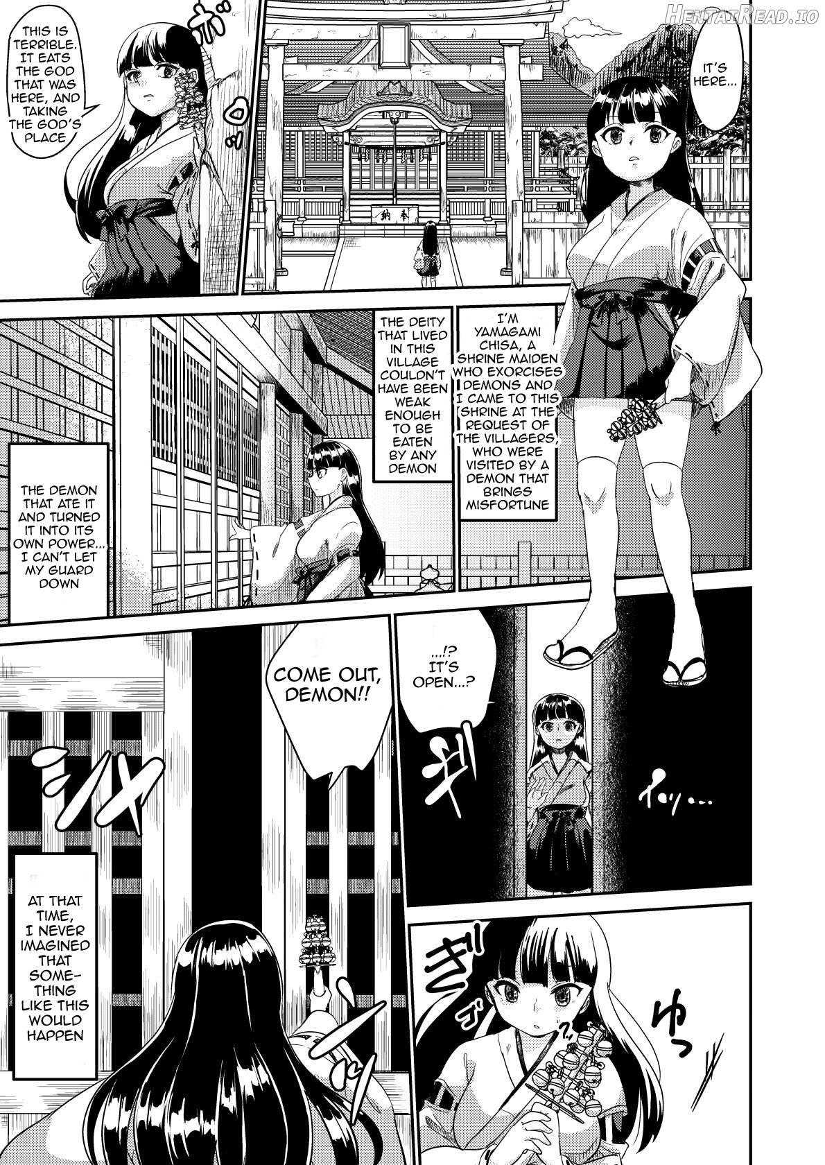 Oni o Okoraseta Miko no Hanashi Chapter 1 - page 3