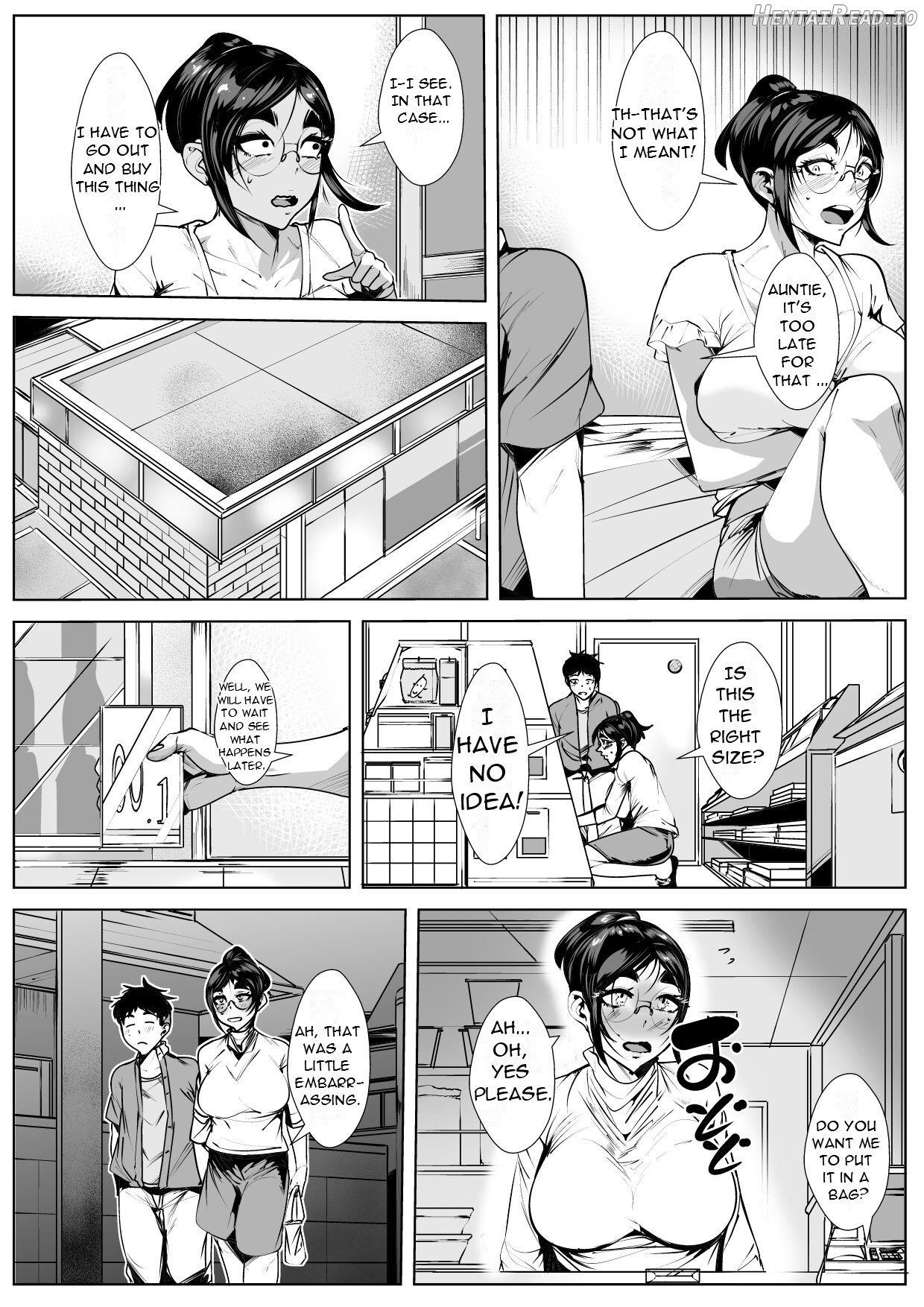 Naka no Ii Oba to Hajimete Sex - First Time Having Sex with My Middle Aged Aunt Chapter 1 - page 8