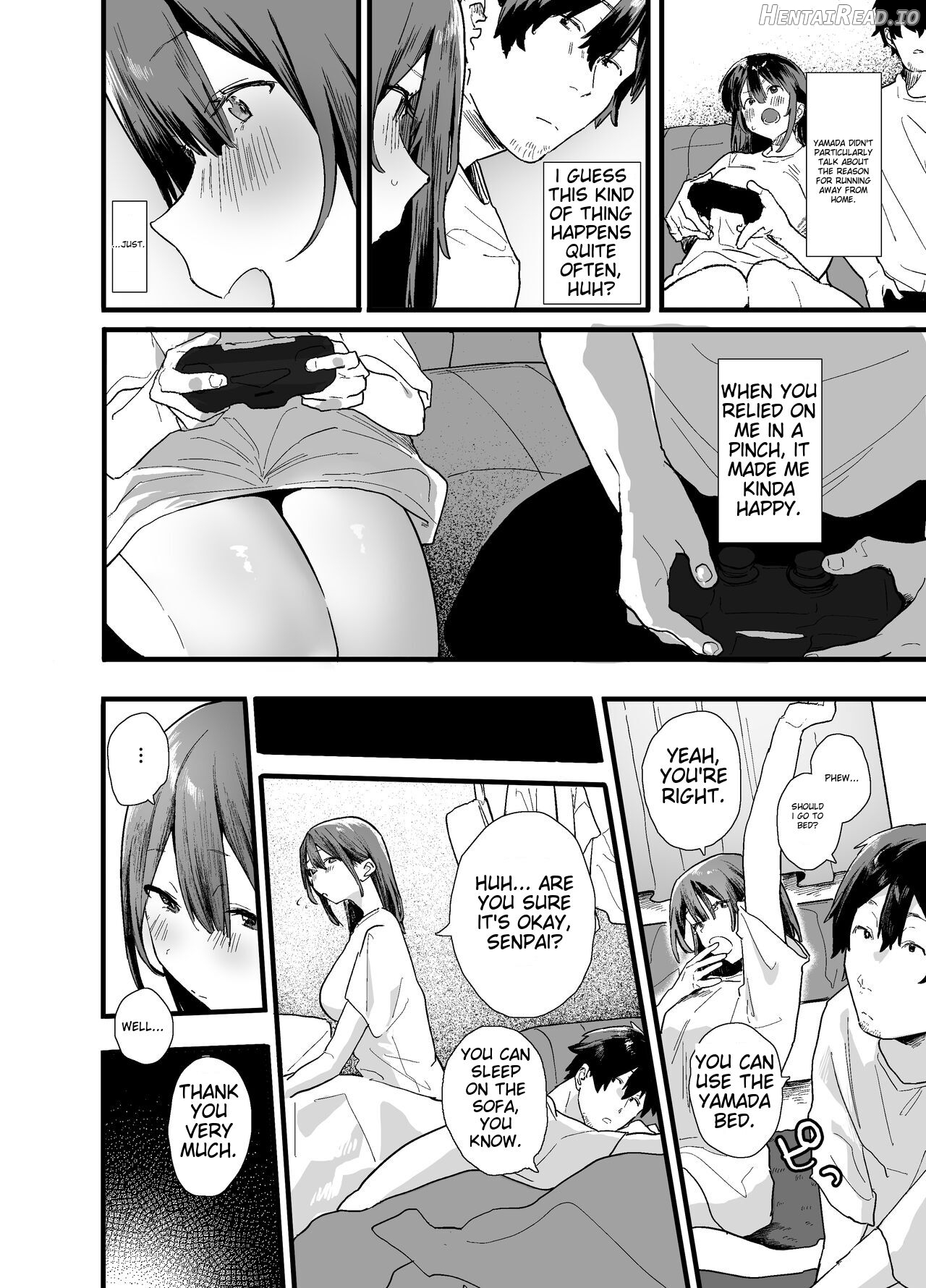 My part-time coworker ran away from home and came to work here, but she was too sexy... Chapter 1 - page 16