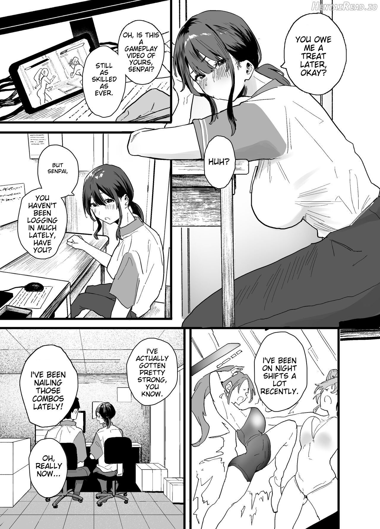 My part-time coworker ran away from home and came to work here, but she was too sexy... Chapter 1 - page 7