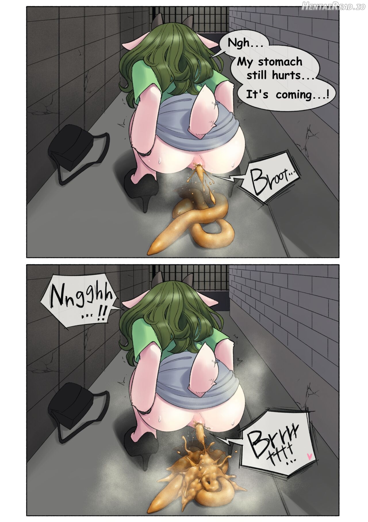 Big Deer Girl Takes Big Poop Chapter 1 - page 6