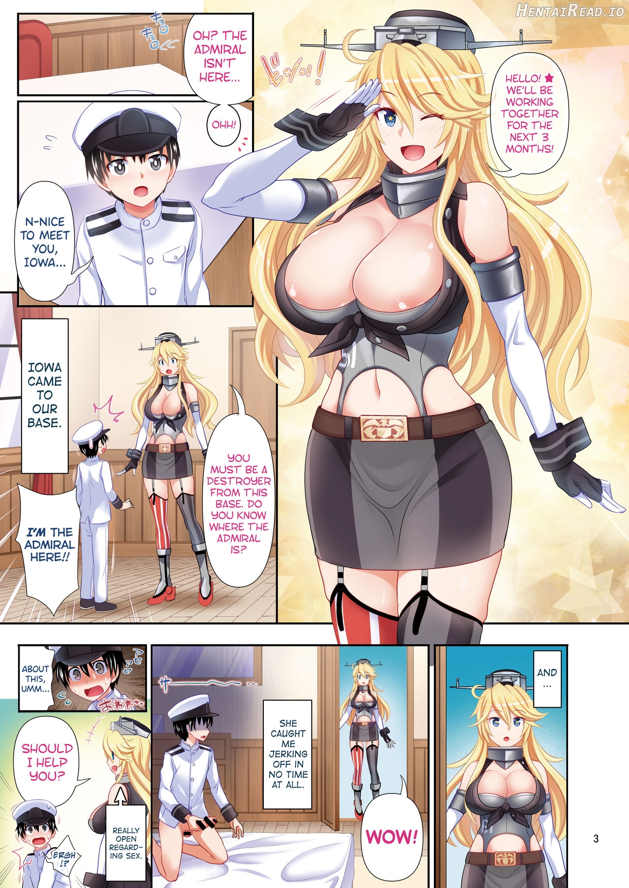 Iowa-san ga Yattekita★ Chapter 1 - page 3