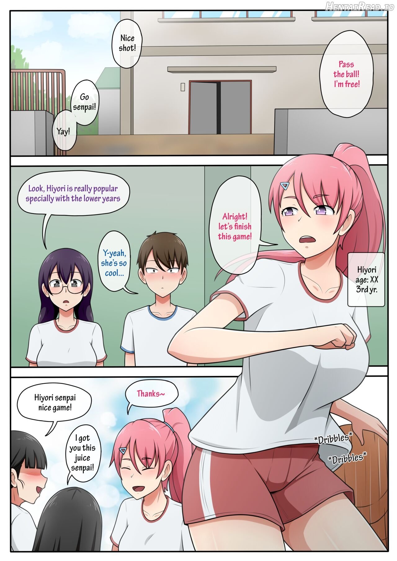 Hiyori is very helpful! Chapter 1 - page 4