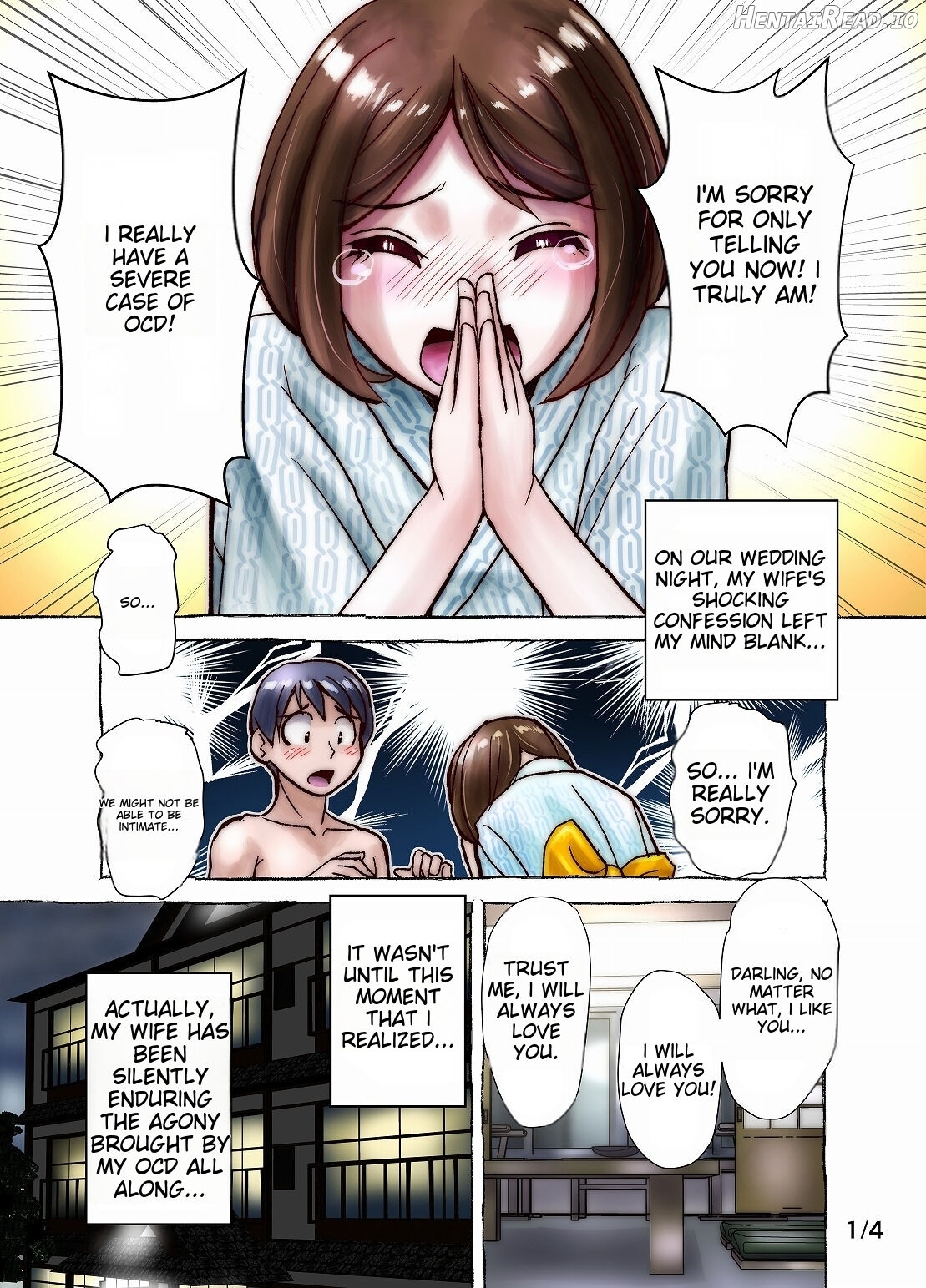 Keppekishou no Tsuma to no Shinkon Shoyatte? Chapter 1 - page 1