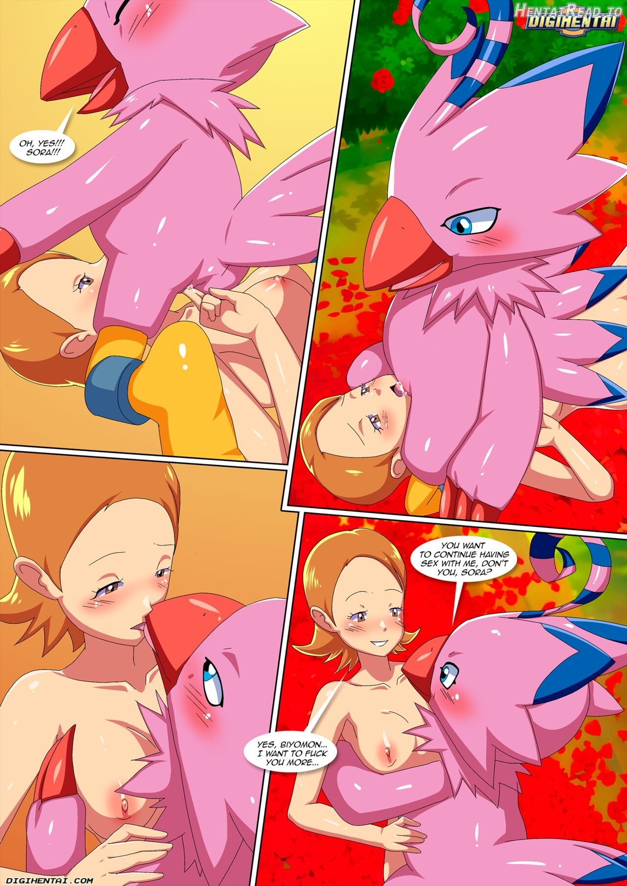 Digimon Rules: Biyomon's Hobby Chapter 1 - page 10